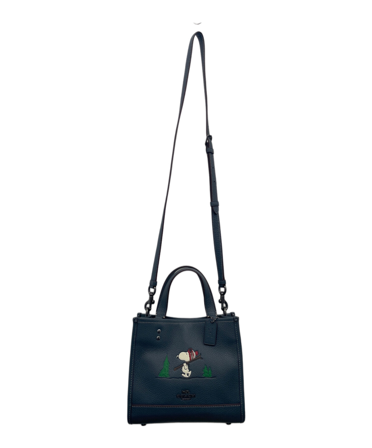 中古・古着通販】COACH (コーチ) PEANUTS (ピーナッツ) 2WAYバッグ