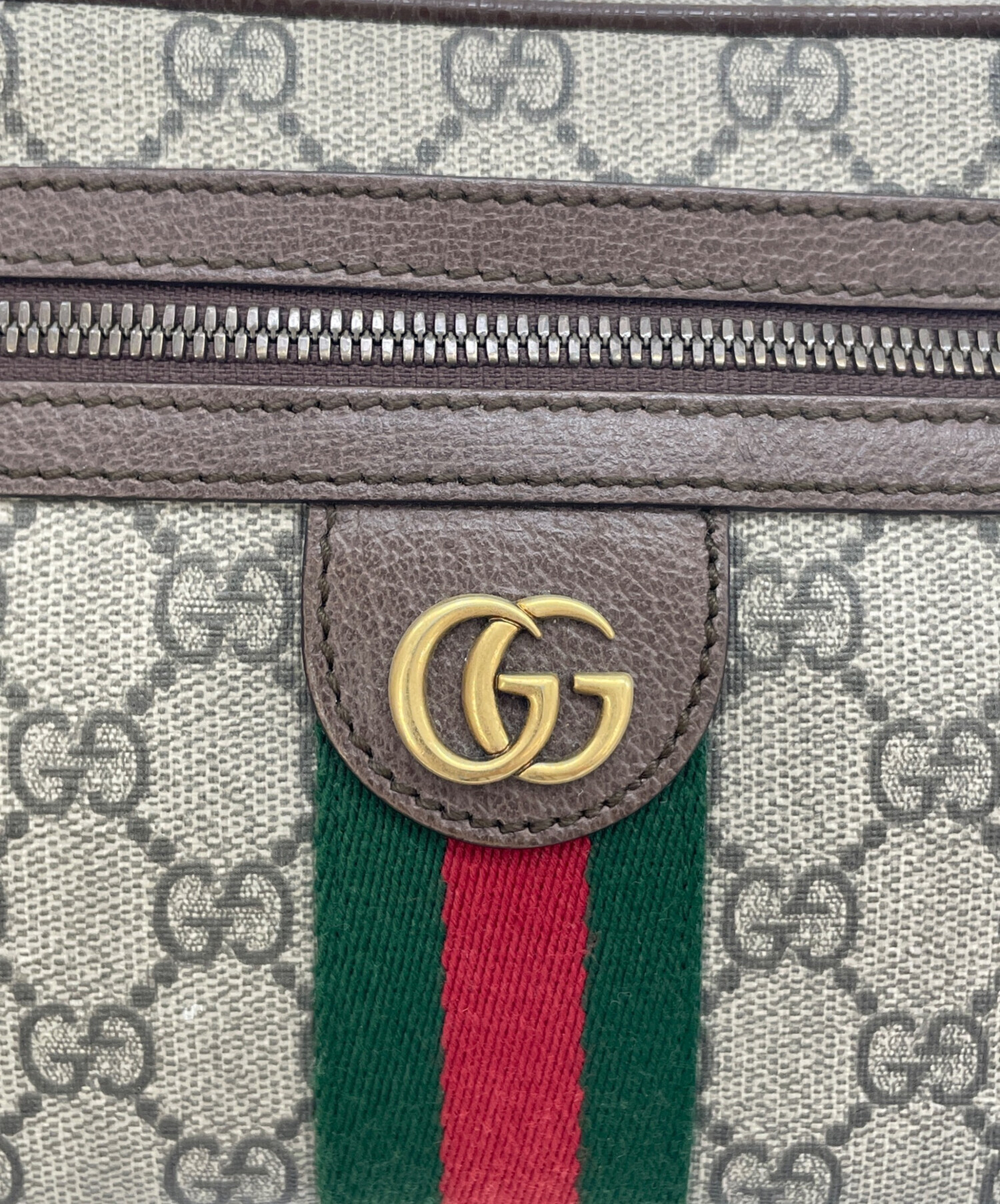 中古・古着通販】GUCCI (グッチ) ウエストバッグ ベージュ｜ブランド