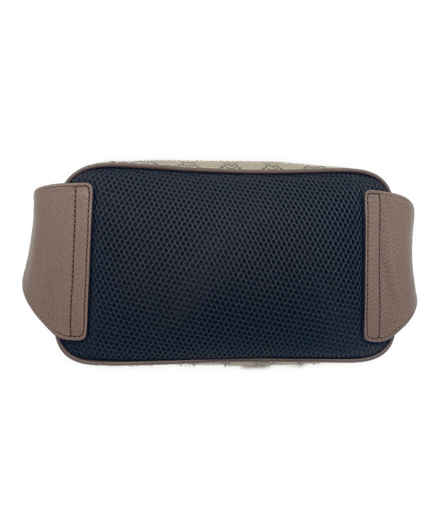 本物 GUCCI グッチ ウエストポーチ レアカラー 中古 グレー 正規品 中古・古着通販】GUCCI (グッチ) ウエストバッグ ベージュ｜ブランド