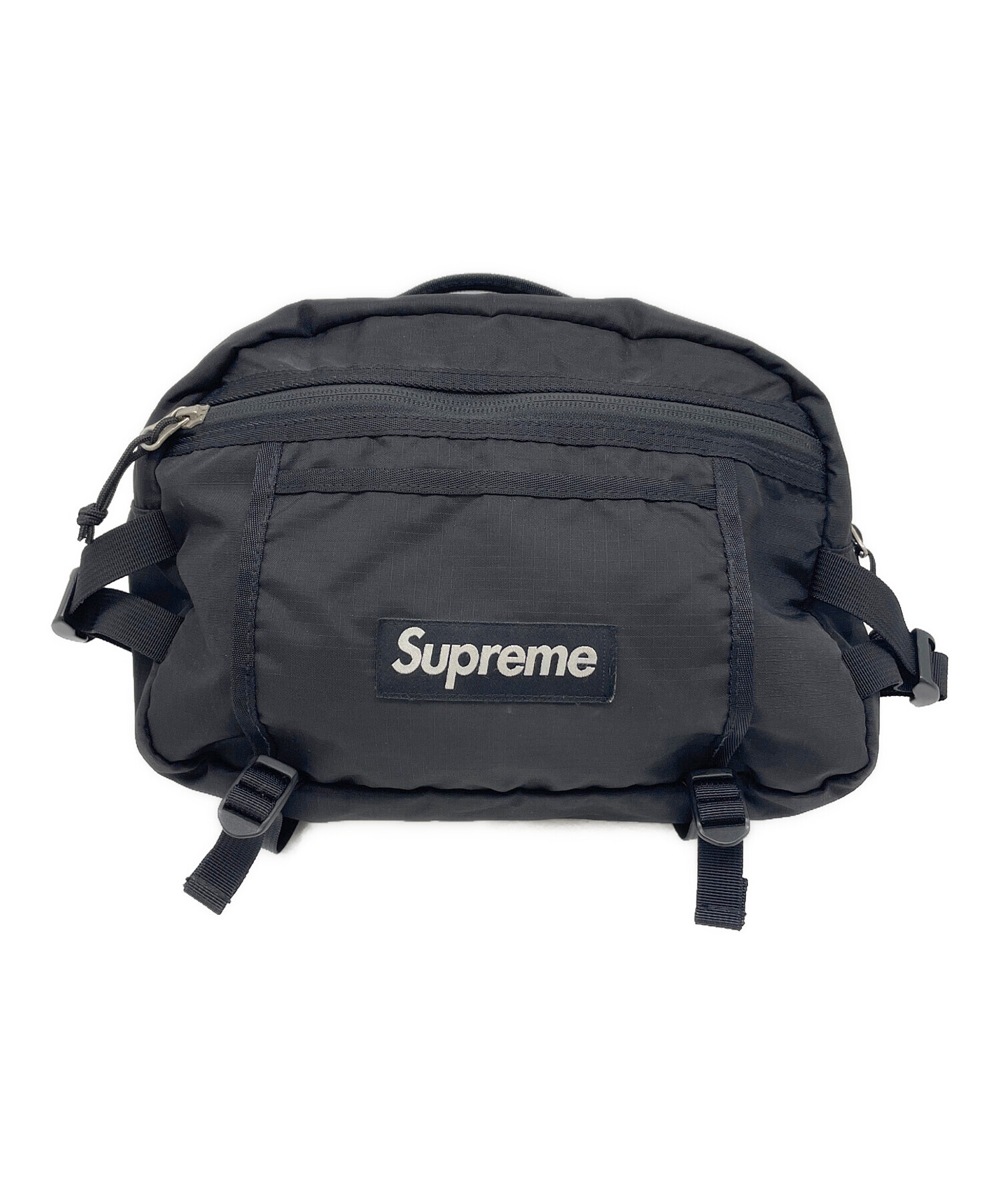 中古・古着通販】SUPREME (シュプリーム) ウエストバッグ ブラック