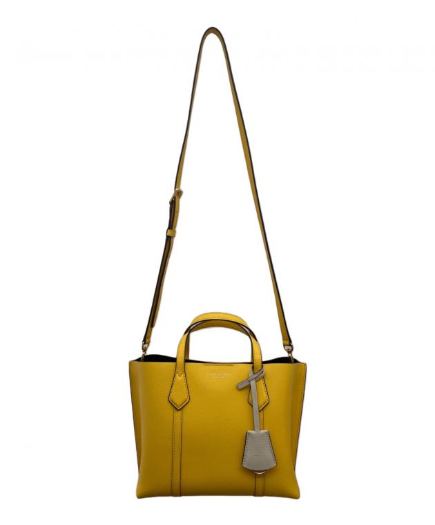 Tory Burch 2way ショルダーバッグ イエロー 中古・古着通販】TORY BURCH (トリーバーチ) 2WAYバッグ イエロー