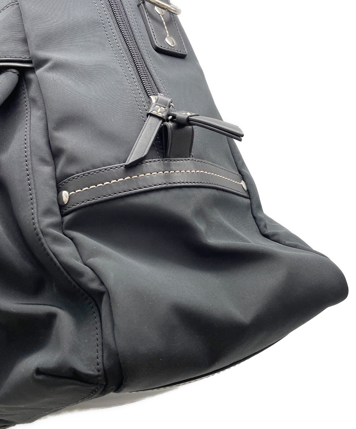 中古・古着通販】COACH (コーチ) ボストンバッグ ブラック｜ブランド