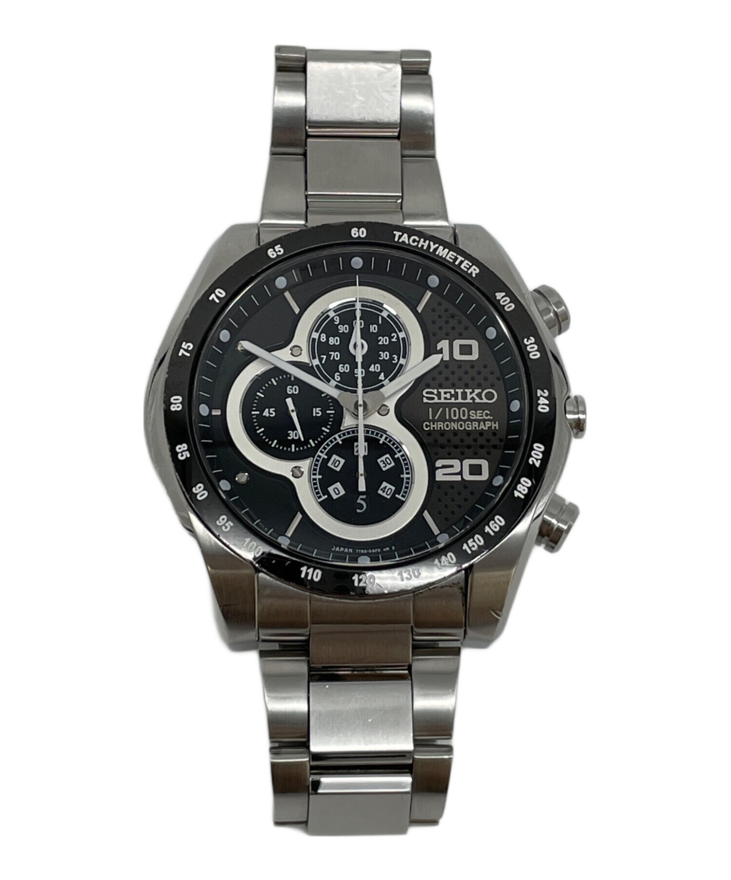【SEIKO】クロノグラフ 稼動品 中古・古着通販】SEIKO (セイコー) クロノグラフ｜ブランド・古着通販