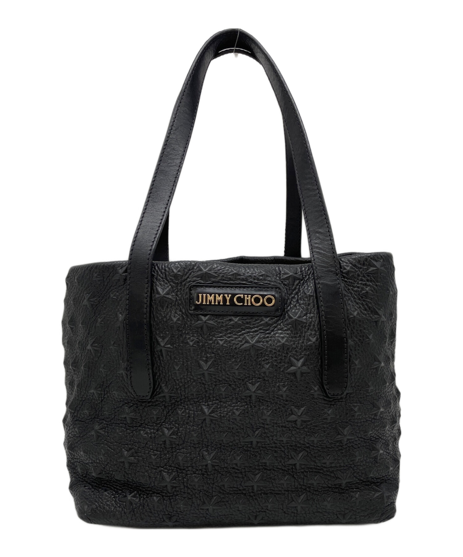 中古・古着通販】JIMMY CHOO (ジミーチュウ) トートバッグ ブラック