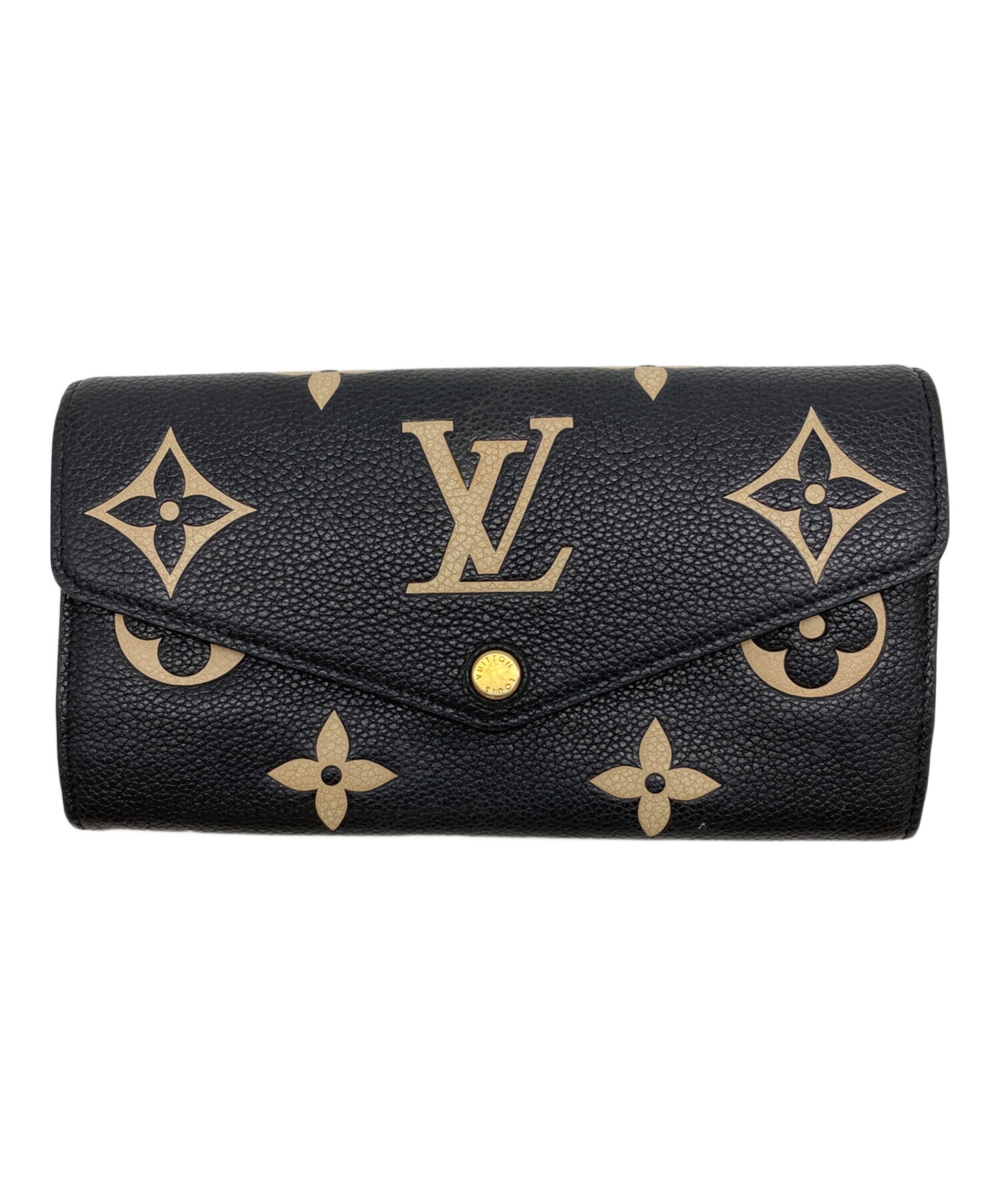 中古・古着通販】LOUIS VUITTON (ルイ ヴィトン) 長財布 ブラック