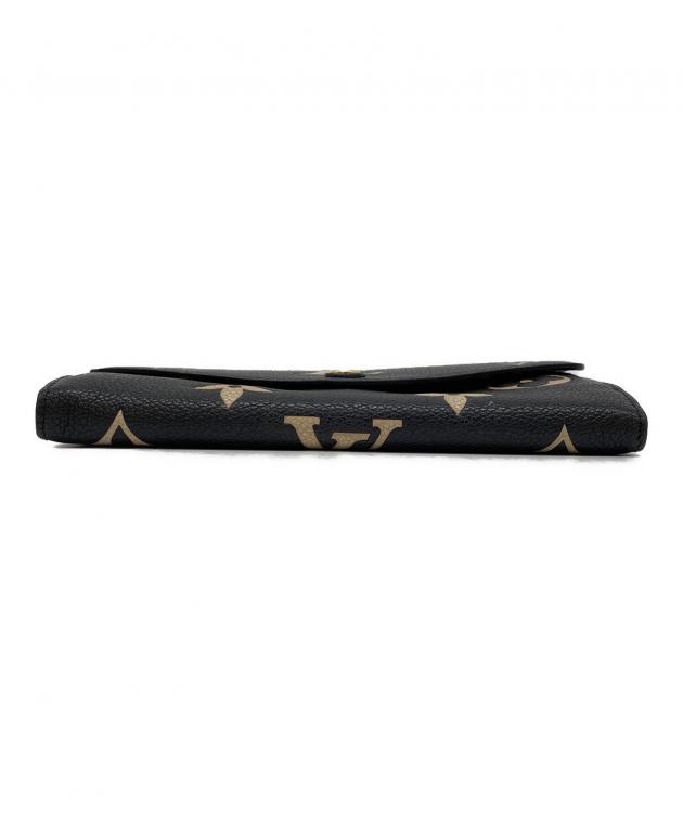 中古・古着通販】LOUIS VUITTON (ルイ ヴィトン) 長財布 ブラック
