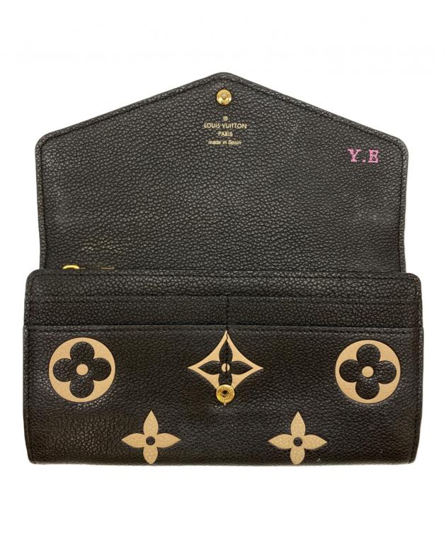 中古・古着通販】LOUIS VUITTON (ルイ ヴィトン) 長財布 ブラック