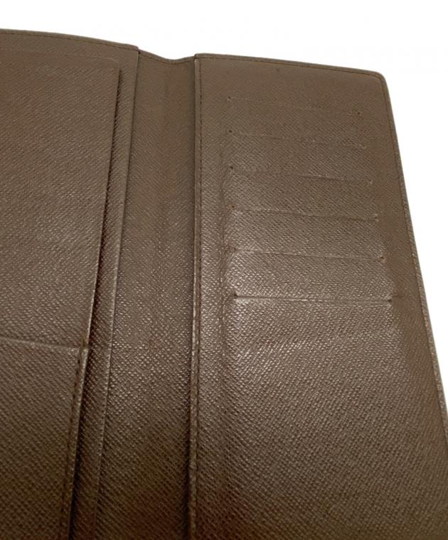 中古・古着通販】LOUIS VUITTON (ルイ ヴィトン) 2つ折り財布 ブラウン