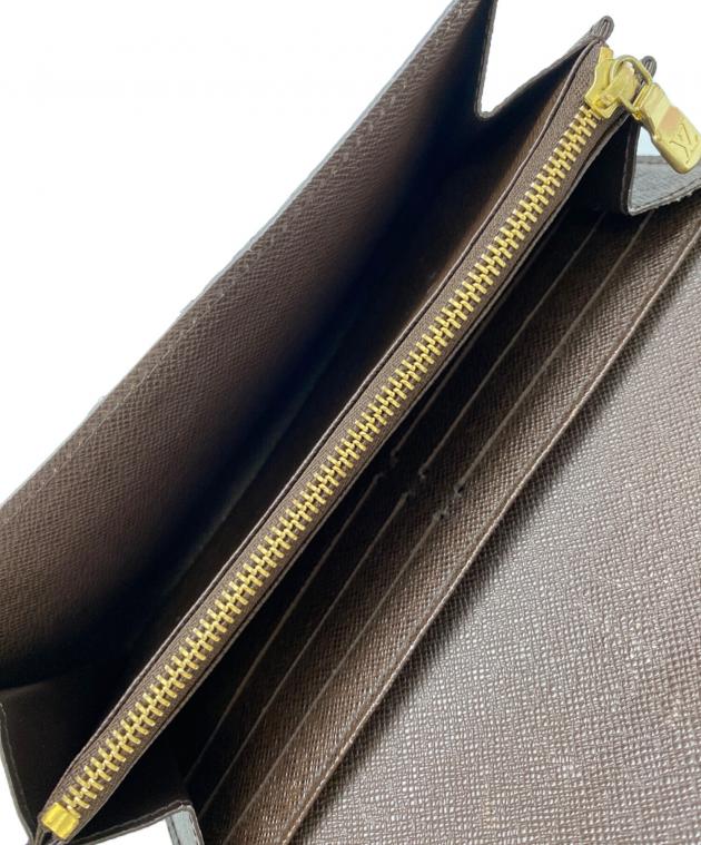 中古・古着通販】LOUIS VUITTON (ルイ ヴィトン) 長財布 ブラウン