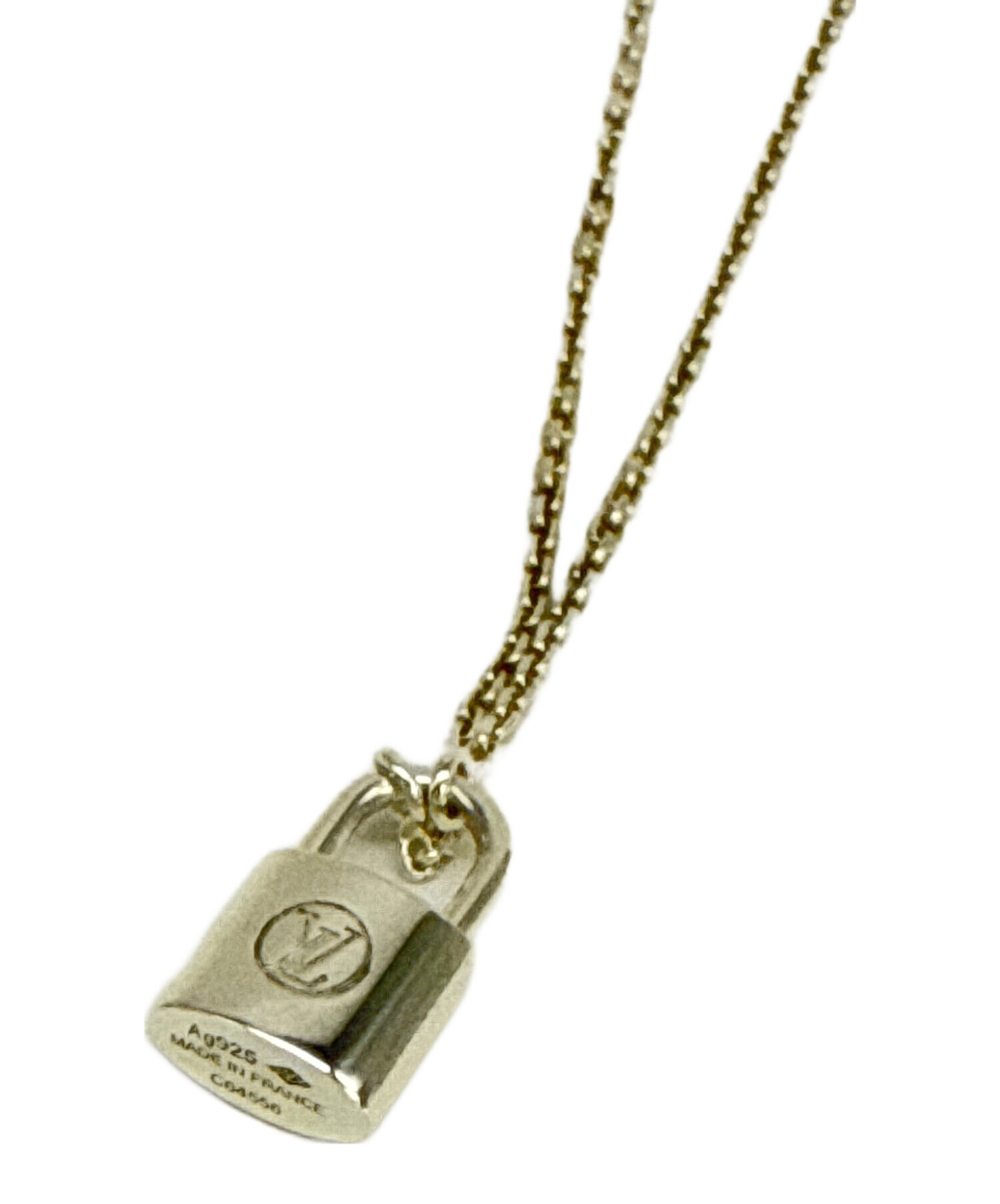 LOUIS VUITTON ヴィンテージ スクエア ネックレス ルイヴィトン72 中古・古着通販】LOUIS VUITTON (ルイ ヴィトン) ネックレス｜ブランド