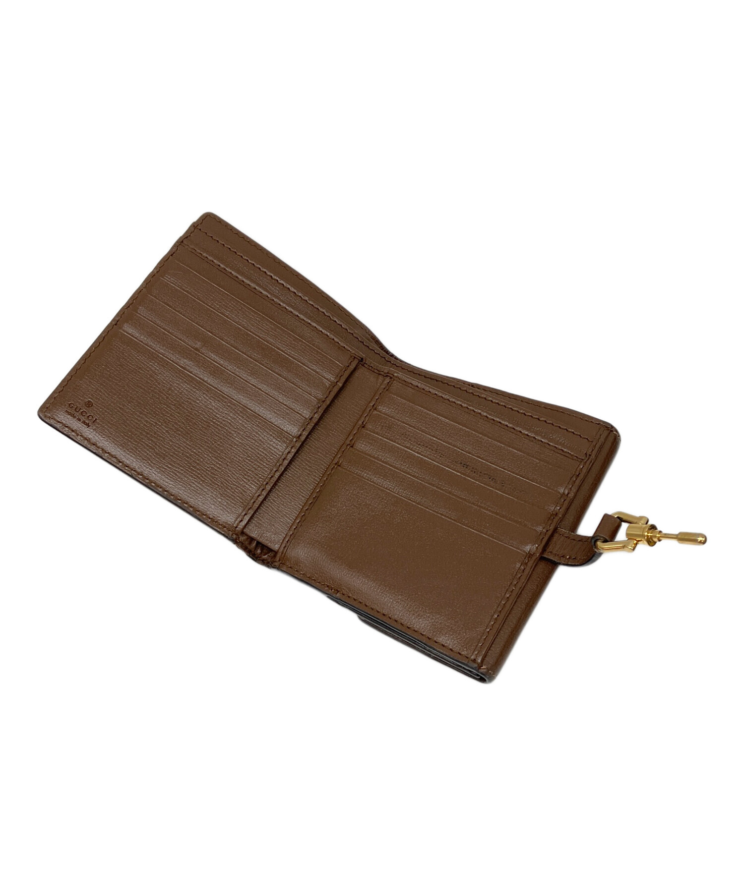 K*U様 GUCCI 二つ折り財布　未使用 中古・古着通販】GUCCI (グッチ) 2つ折り財布｜ブランド・古着通販