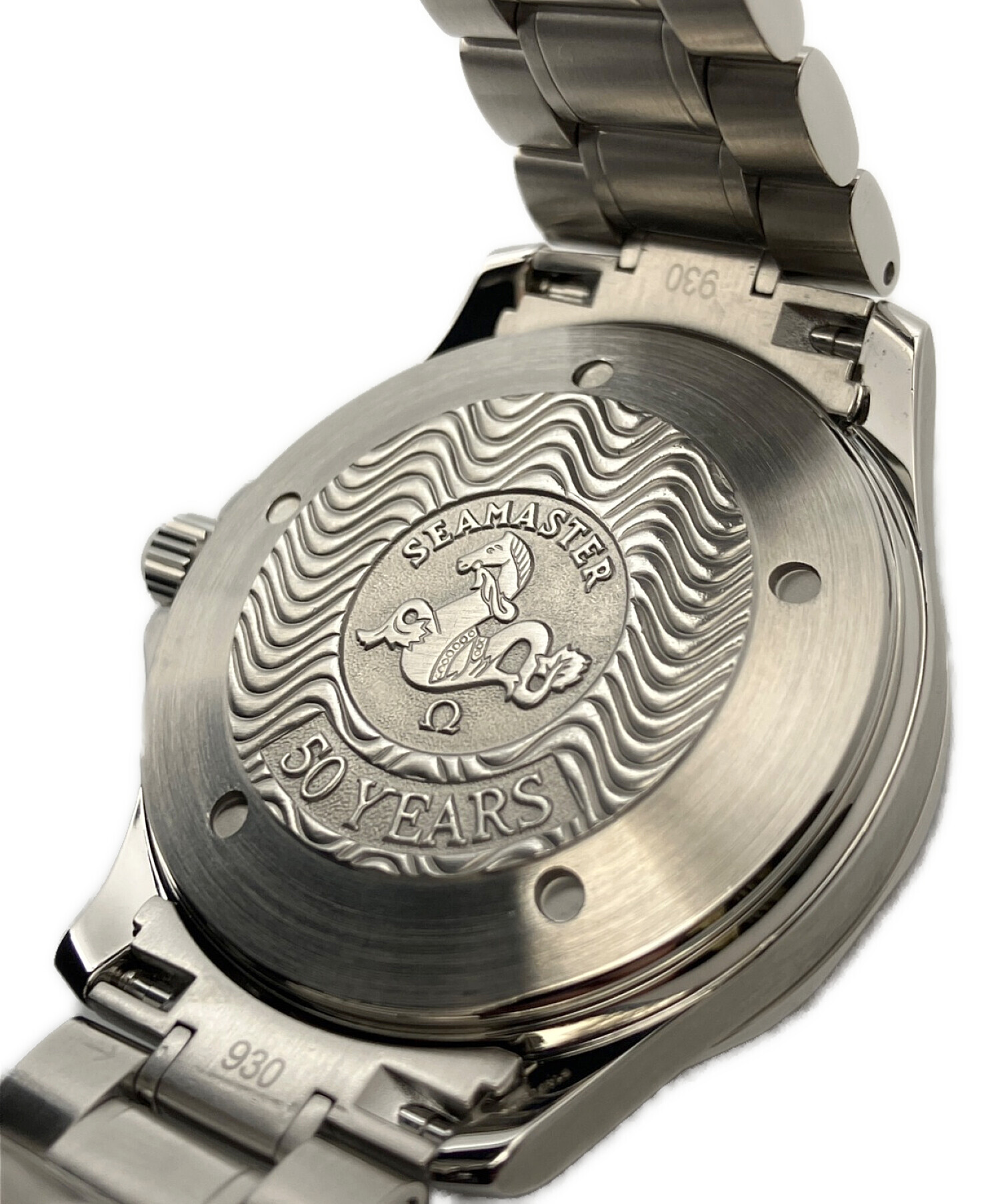 OMEGA Seamaster GMT自動巻き時計　50年記念　元箱保証書付き 中古・古着通販】OMEGA (オメガ) シーマスターGMT 50周年記念モデル