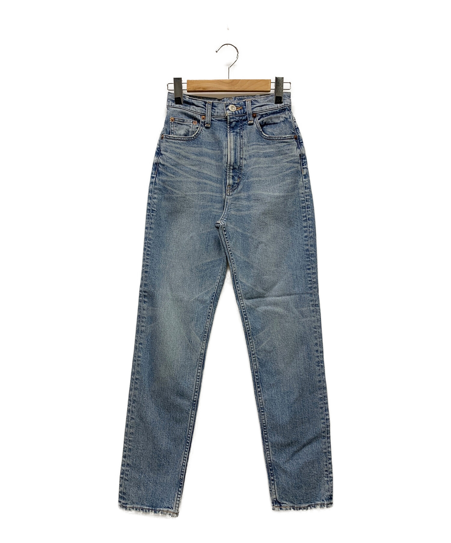 yuki　moussy テーパードデニム　25 yuki moussy テーパードデニム 25 MOUSSY（マウジー）の「HW