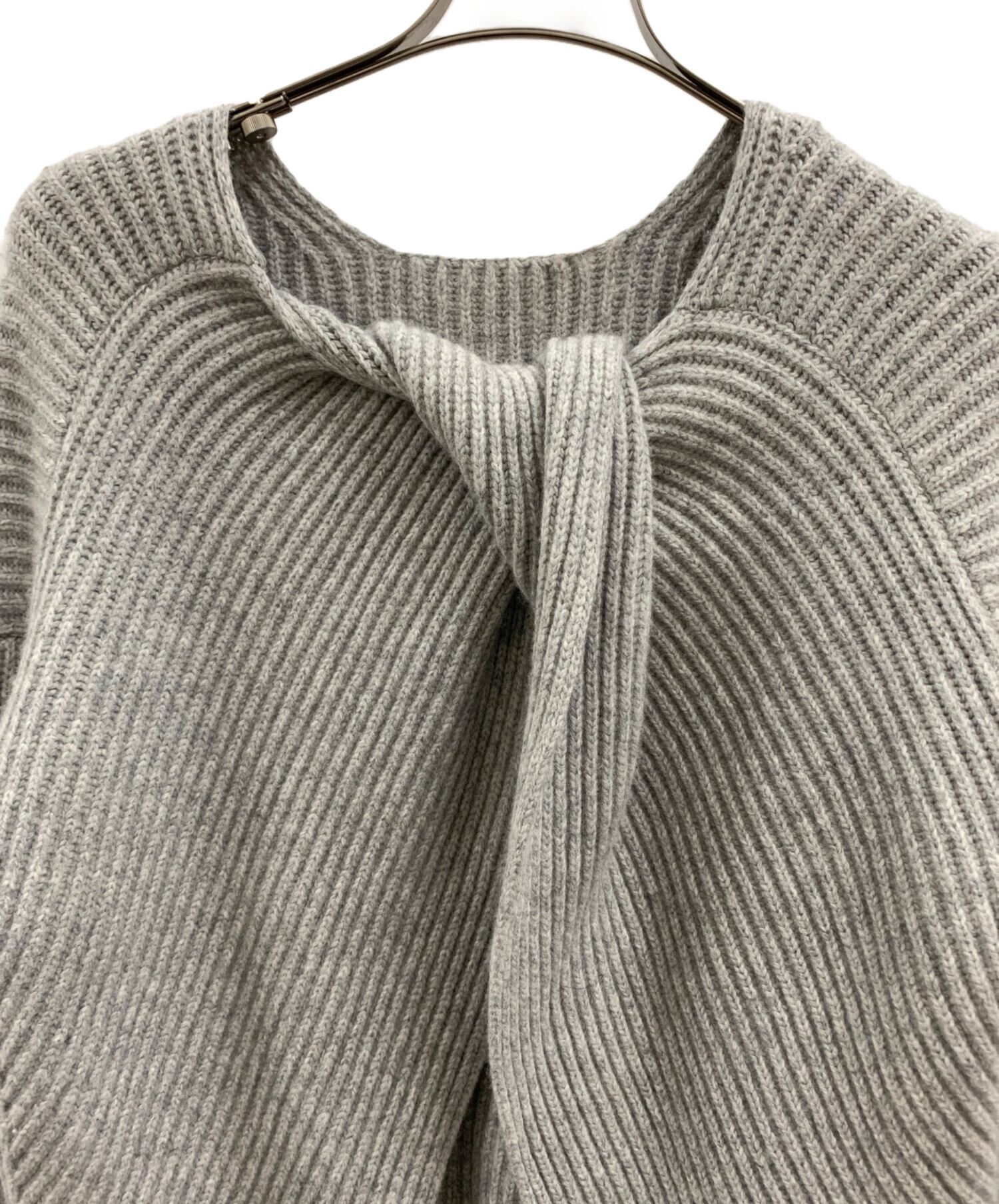 店舗限定gray】argue アーギュTSUBU TSUBU KNIT