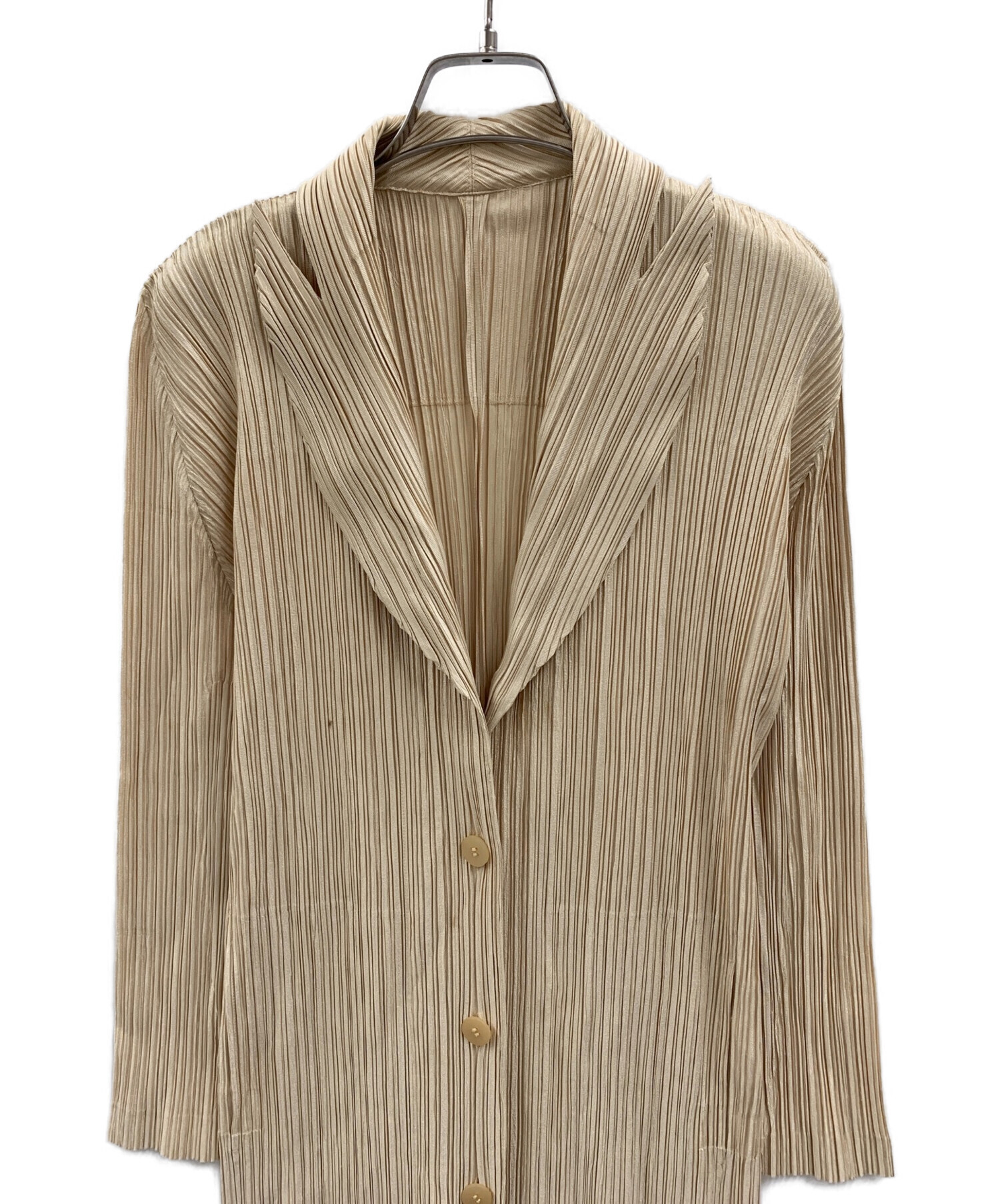 PLEATS PLEASE　プリーツプリーズ　プリーツテーラードジャケット　4 プリーツプリーズPLEATS PLEASE プリーツテーラードジャケット