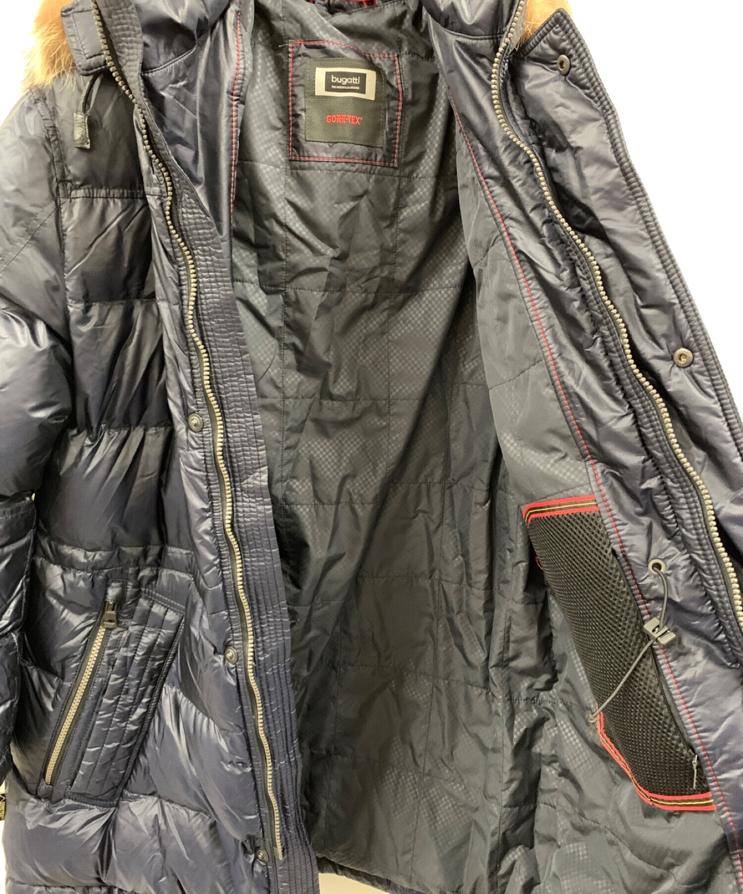 中古・古着通販Bugatti (ブガッティ) ダウンジャケット ネイビー 