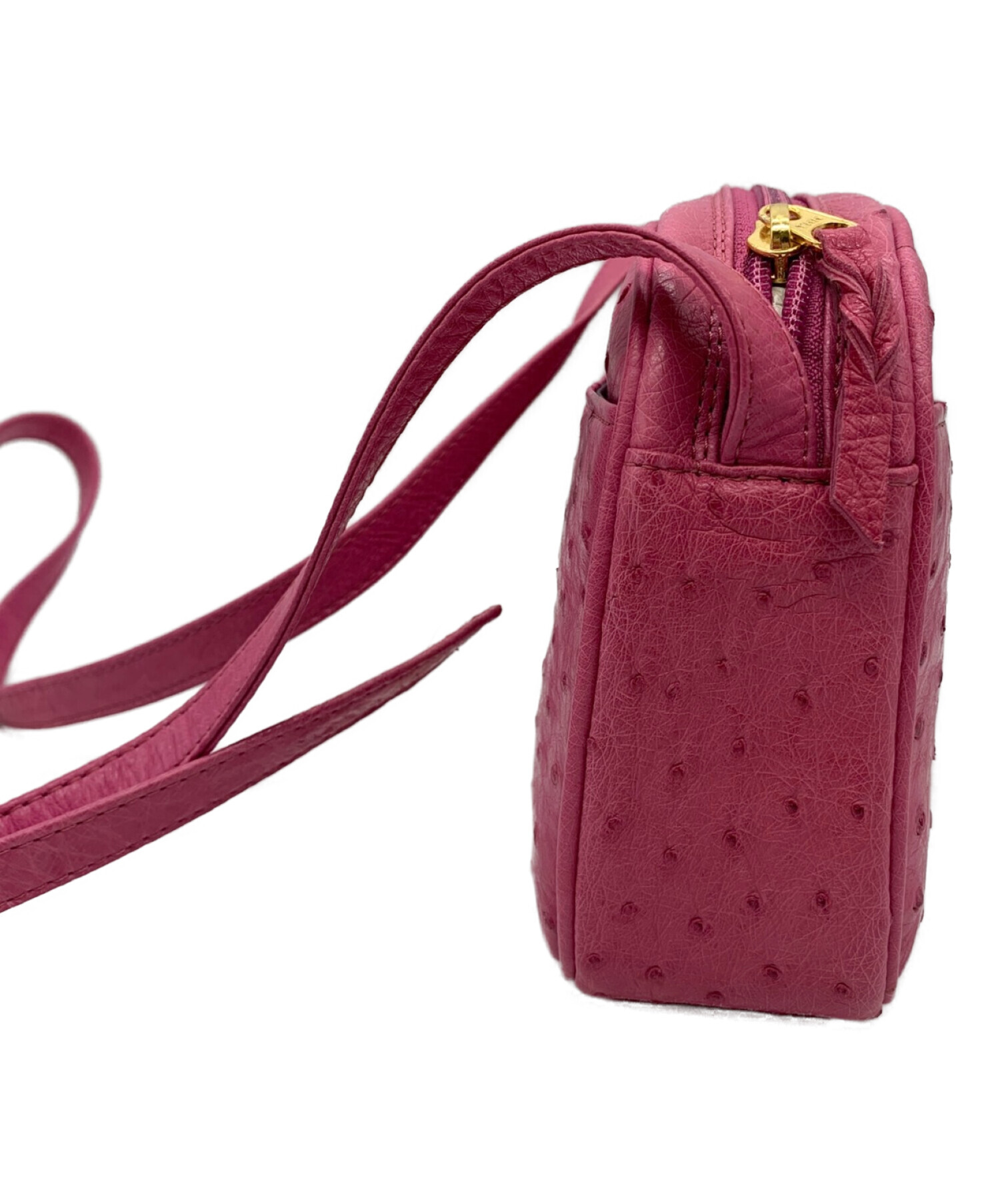 中古・古着通販】オーストリッチJRAタグ付き (オーストリッチ) レザー