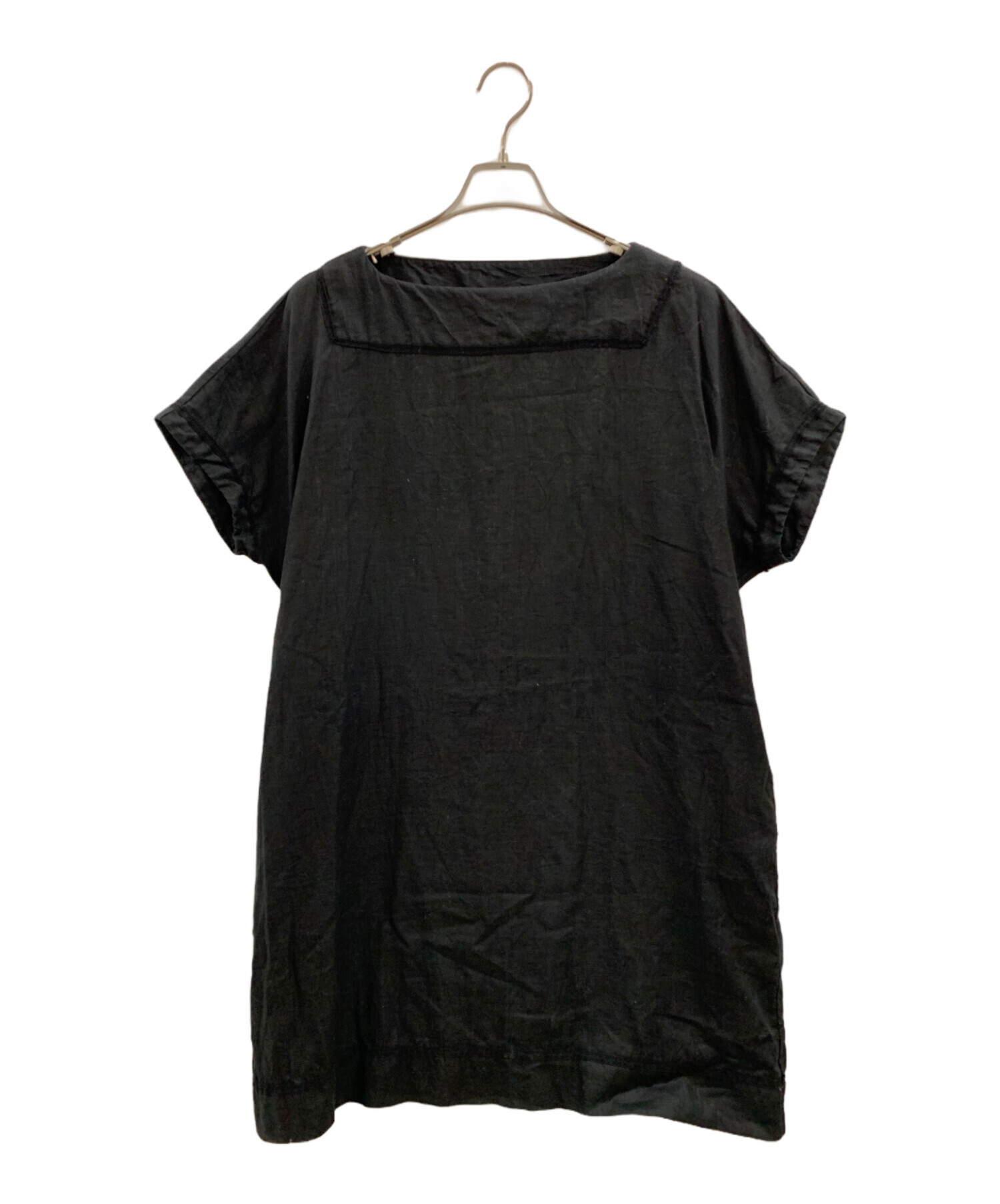 ネストローブ 黒チュニック ネストローブ リネンガーゼチャーチ