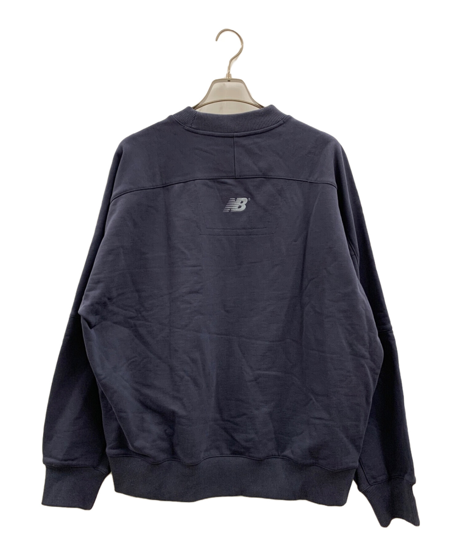 中古・古着通販】NEW BALANCE (ニューバランス) スウェット ネイビー 