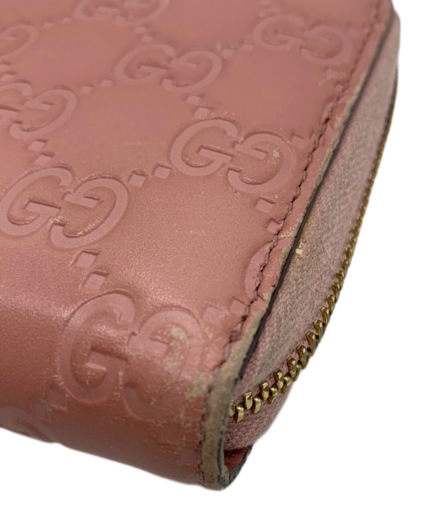 中古・古着通販】GUCCI (グッチ) 長財布 ピンク｜ブランド・古着通販