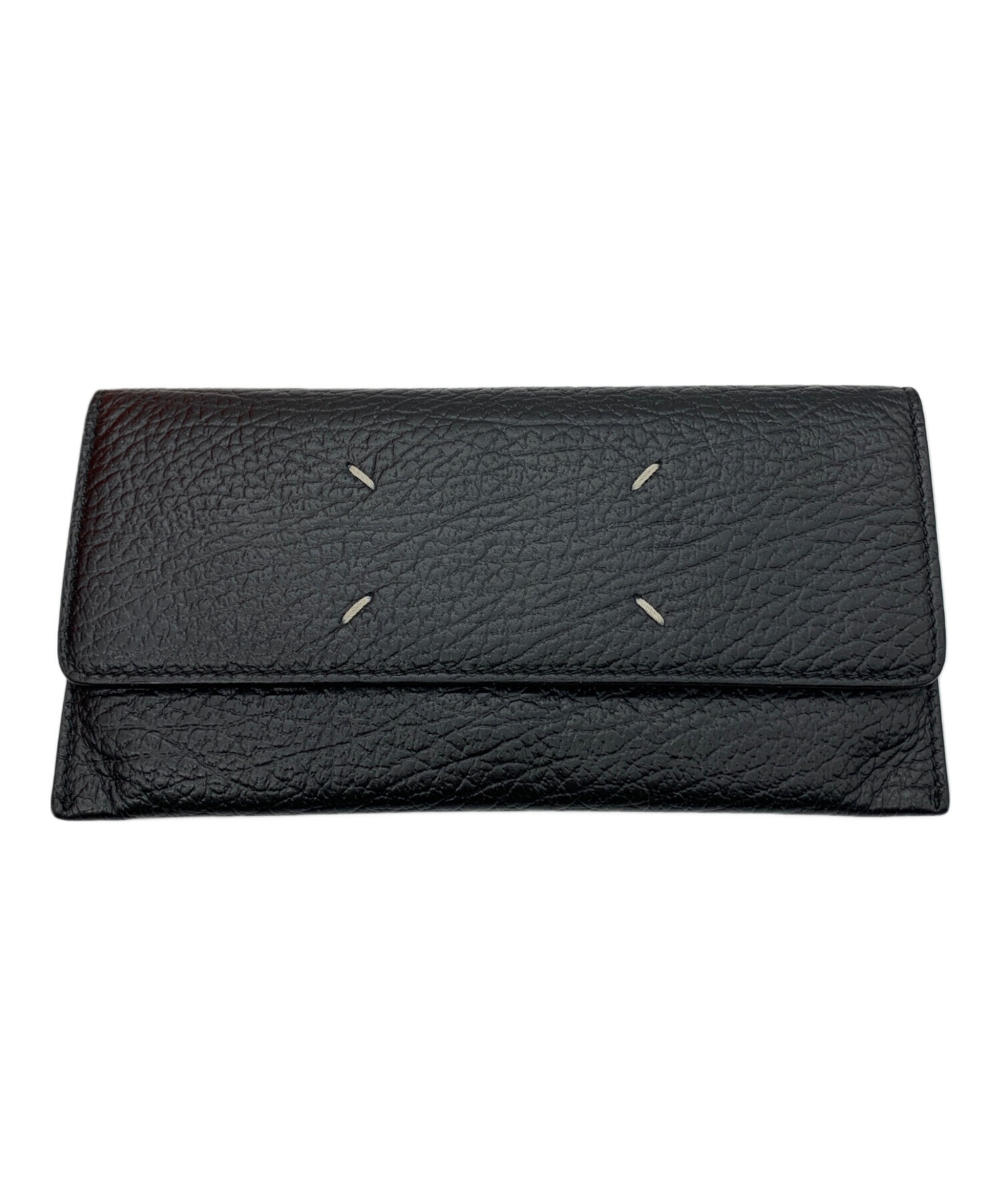 中古・古着通販】Maison Margiela (メゾンマルジェラ) 長財布 ブラック