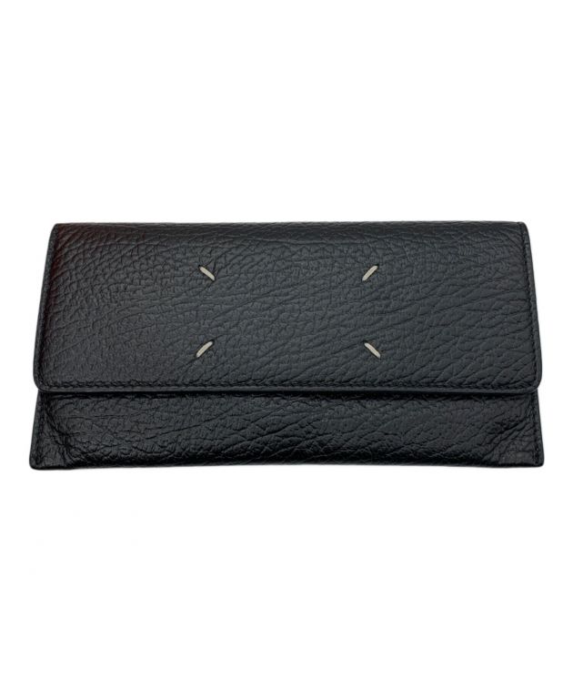 中古・古着通販】Maison Margiela (メゾンマルジェラ) 長財布 ブラック