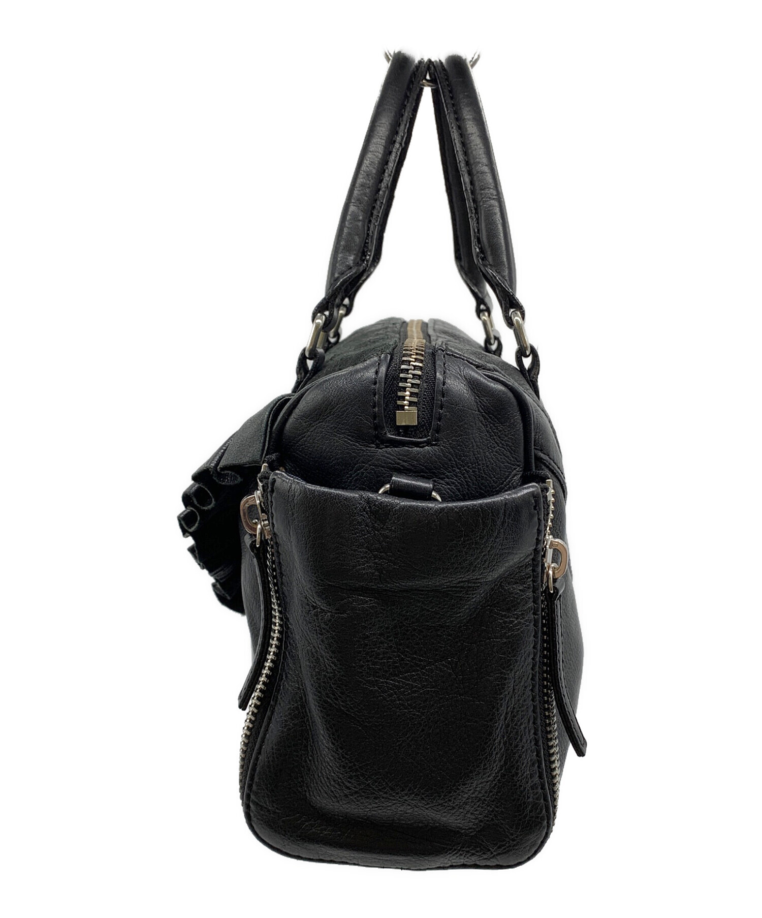 中古・古着通販】DIESEL (ディーゼル) フリル2WAYバッグ