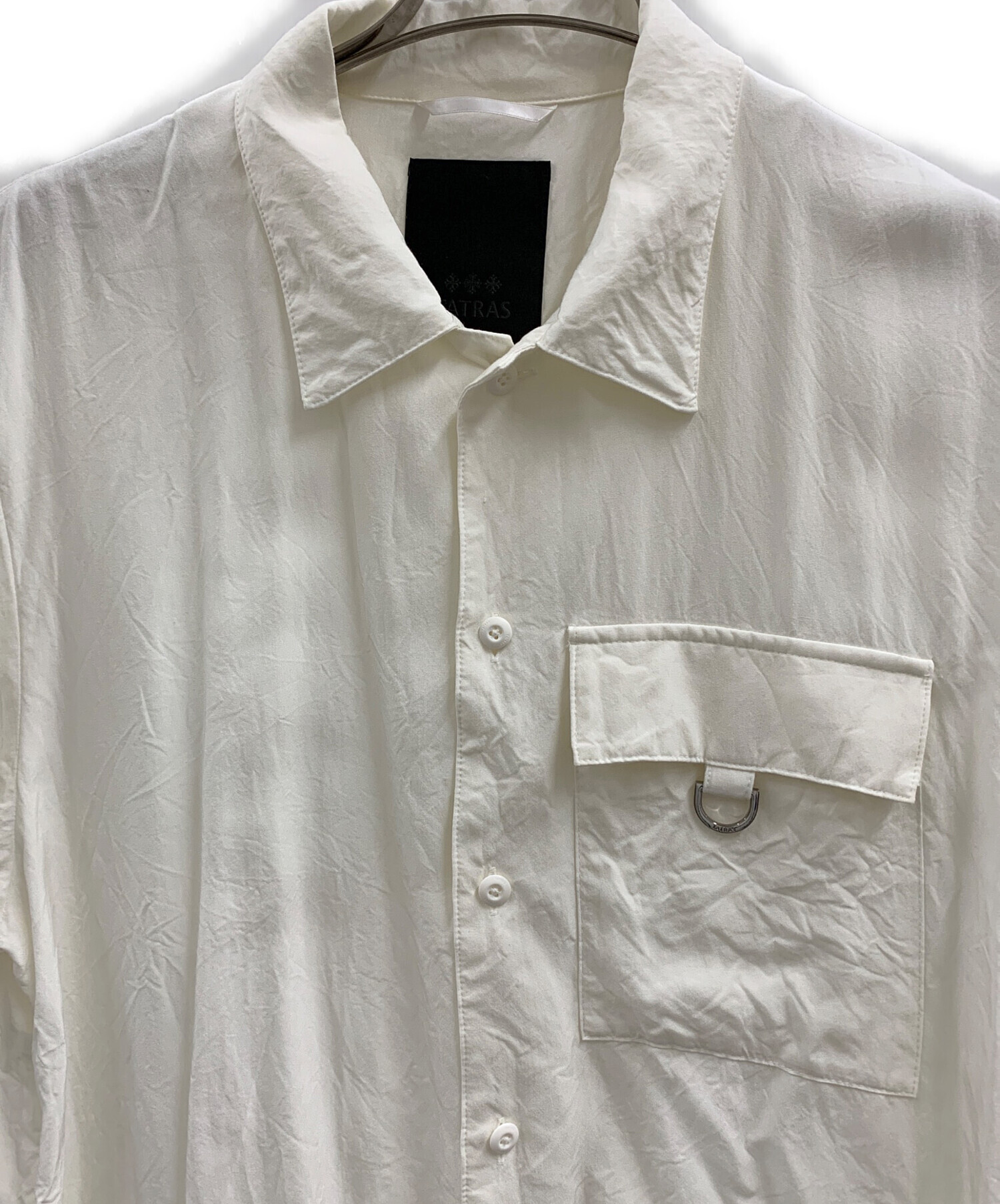 TATRAS タトラス　ホワイト シャツ 中古・古着通販】TATRAS (タトラス) 半袖シャツ ホワイト サイズ:3
