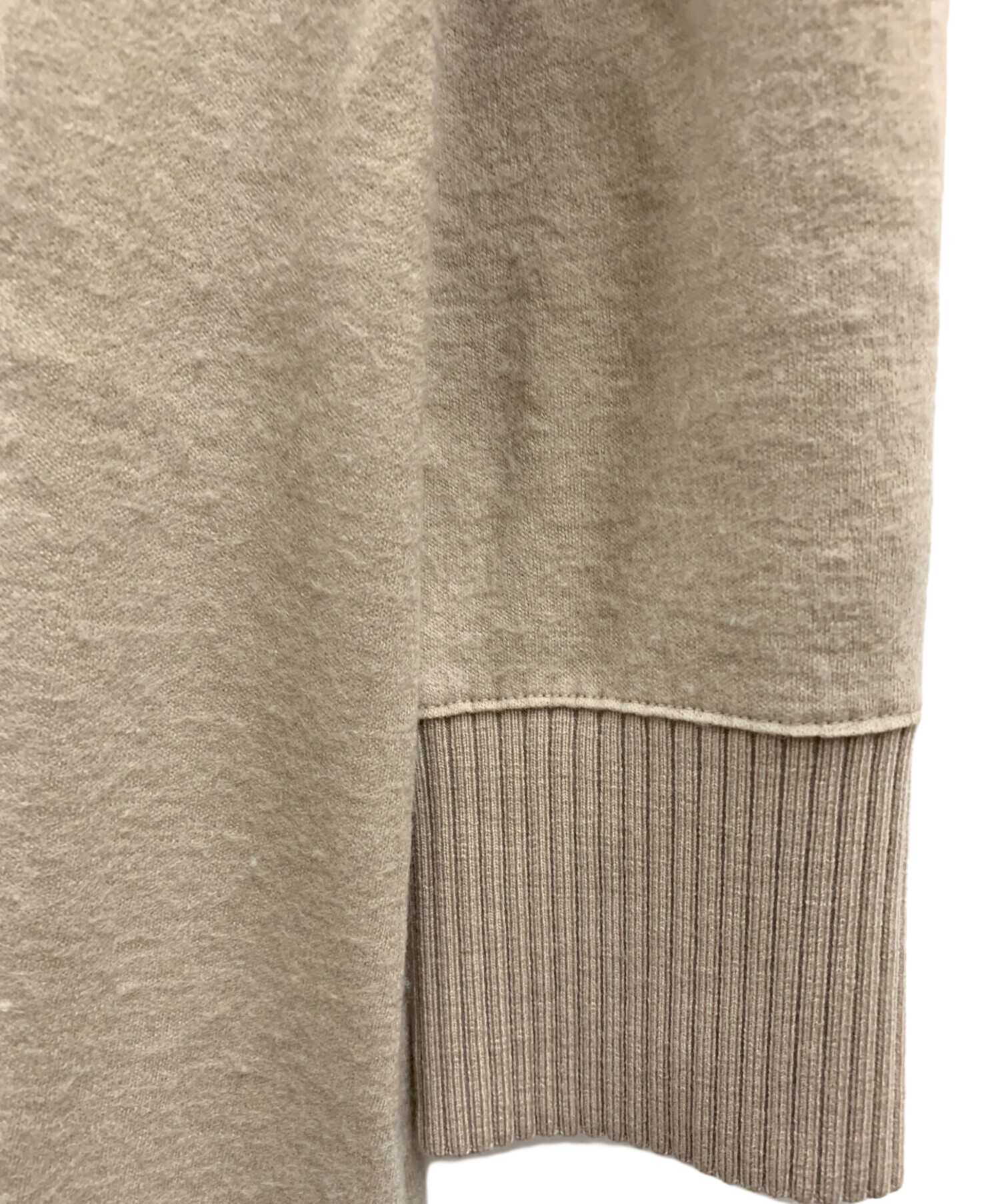 ★アンタイトル　ベージュウールワンピース　untitled★