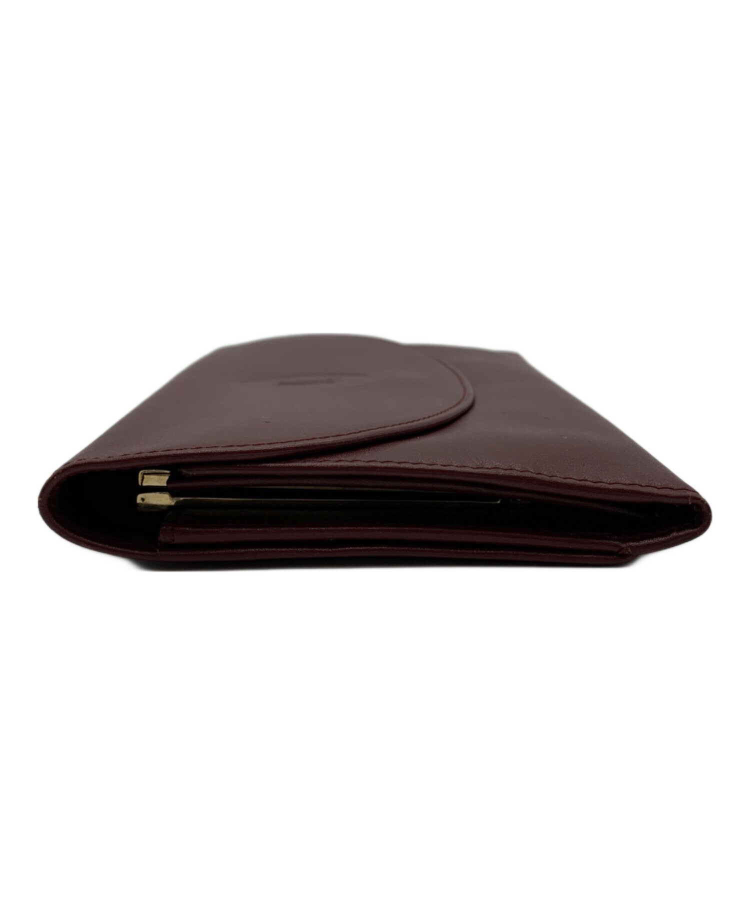 中古・古着通販】Cartier (カルティエ) Cartier 長財布 ワインレッド 