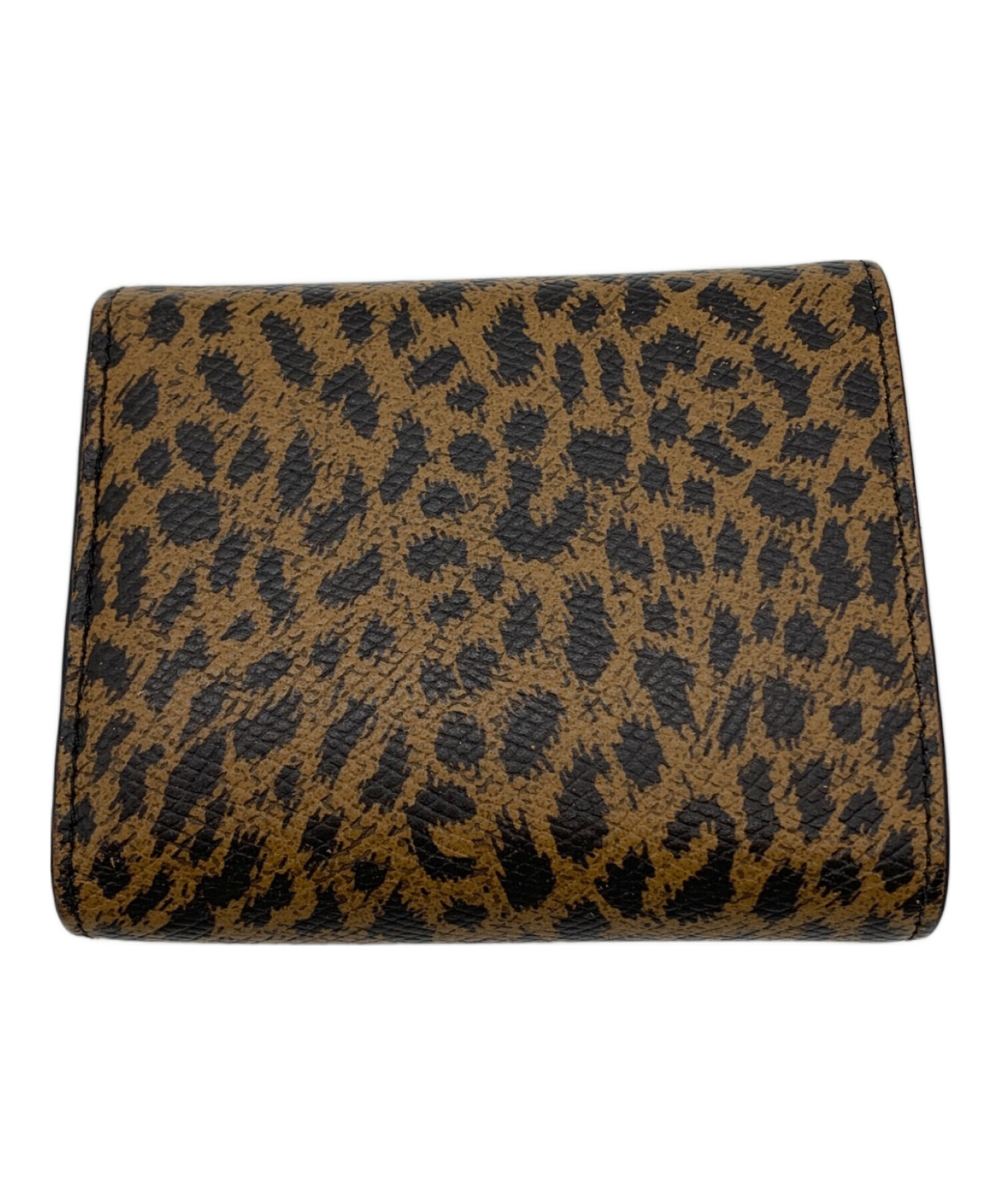 CELINE ヒョウ柄 三つ折り財布 楽天市場】CELINE(セリーヌ) レオパード スモール トリフォールド 三