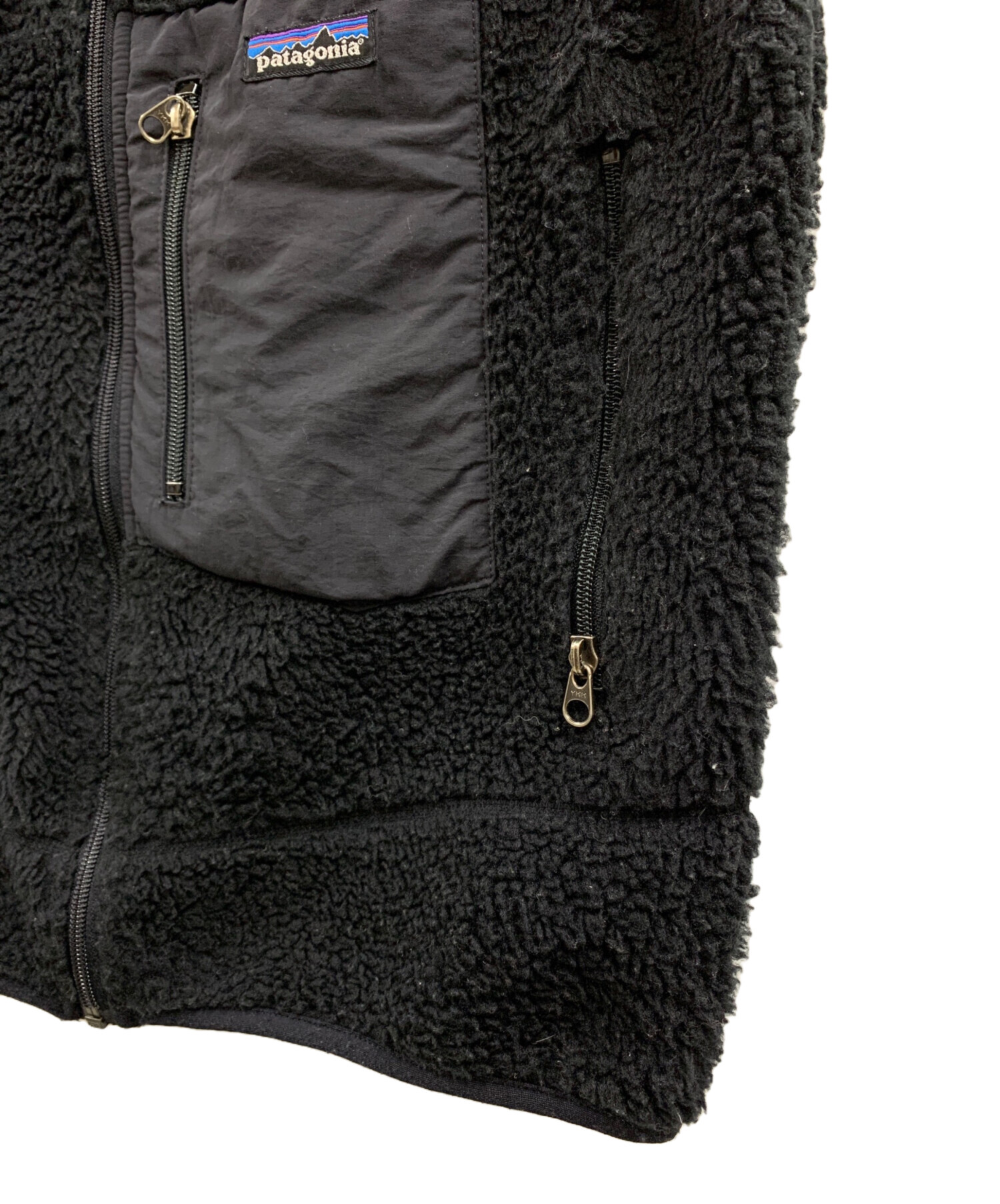 中古・古着通販】Patagonia (パタゴニア) フリースベスト ブラック