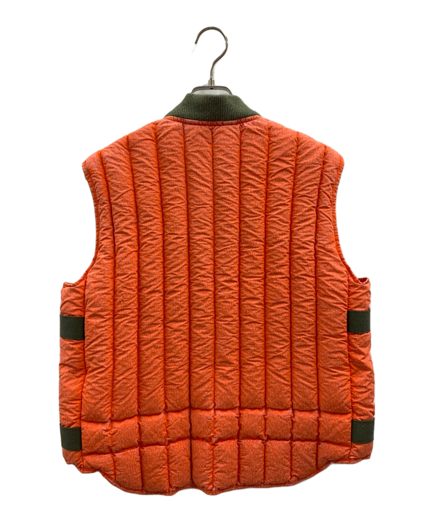 中古・古着通販】DIESEL (ディーゼル) ダウンベスト レッド サイズ:S