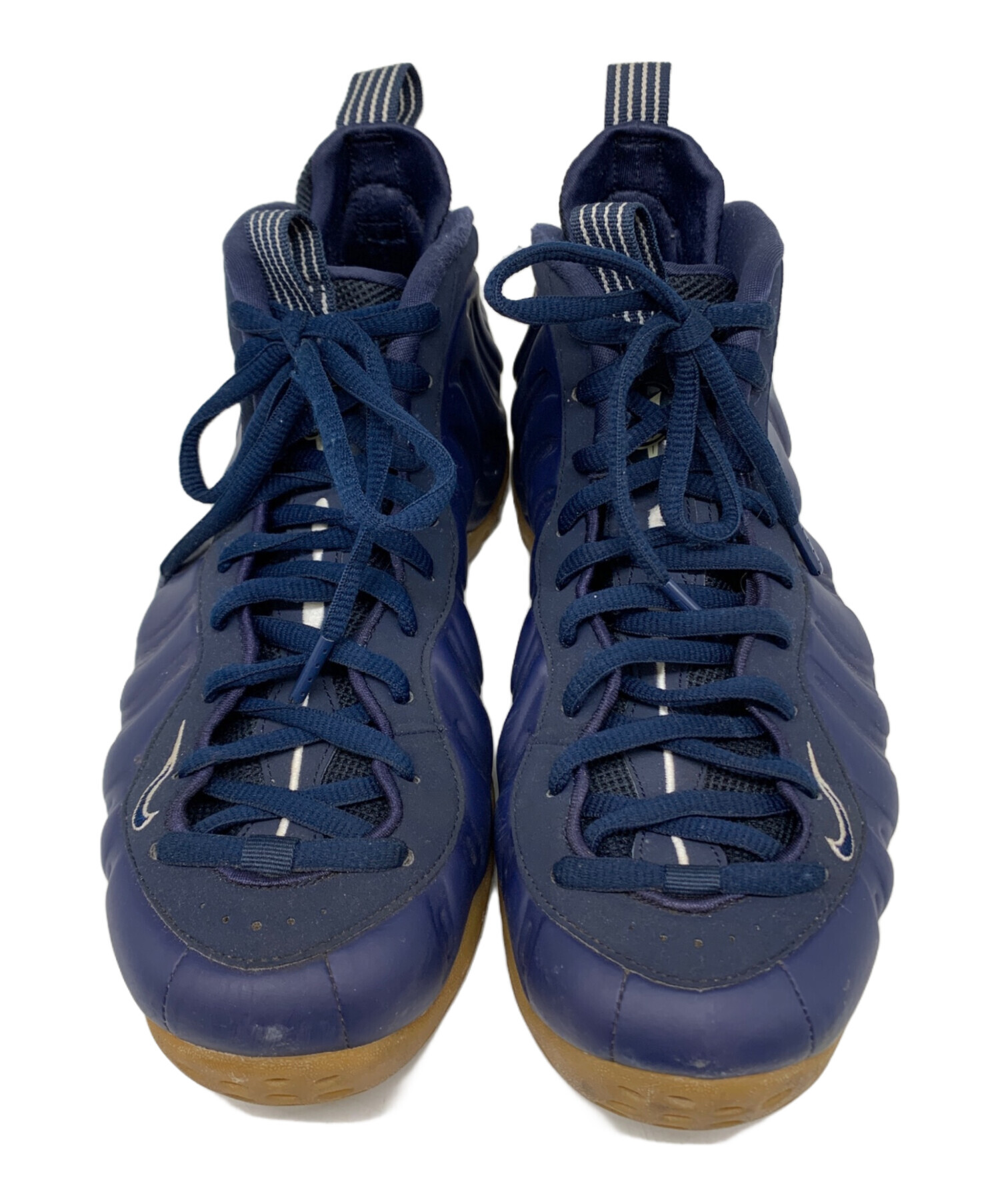 中古・古着通販】NIKE (ナイキ) AIR FOAMPOSITE ONE ネイビー サイズ 
