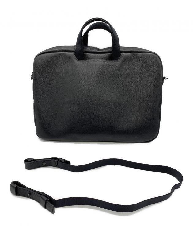 FARO ファーロ ブラック レザー ビジネスバッグ ブリーフケース 中古・古着通販】FARO (ファーロ) スマートスリムブリーフケース