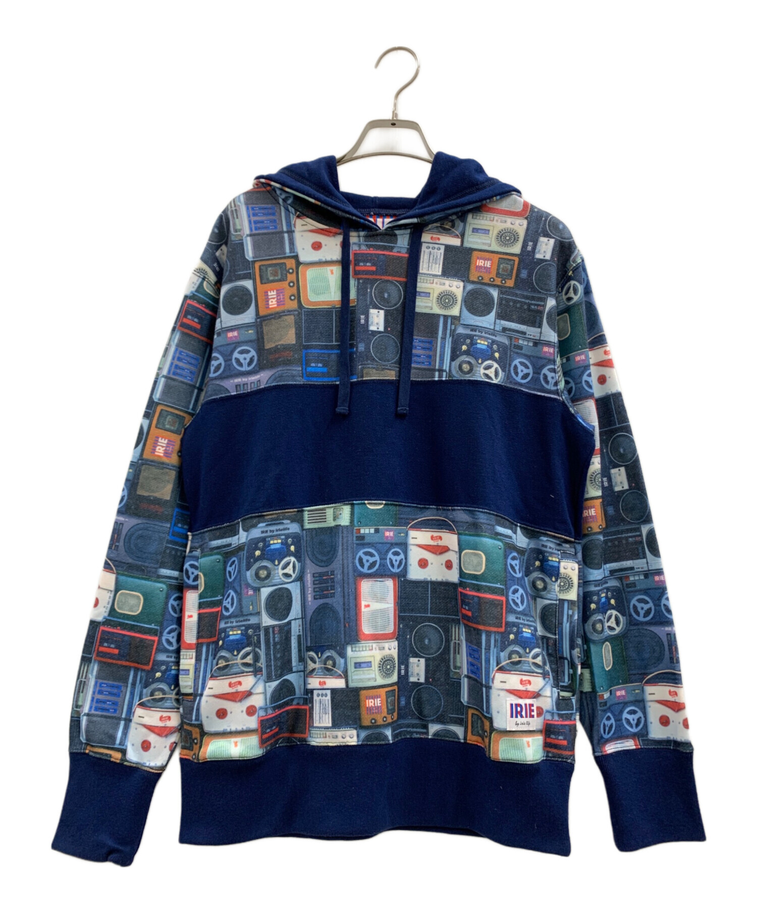 中古・古着通販】IRIE (イリエ) IRIE 総柄プルオーバーパーカー