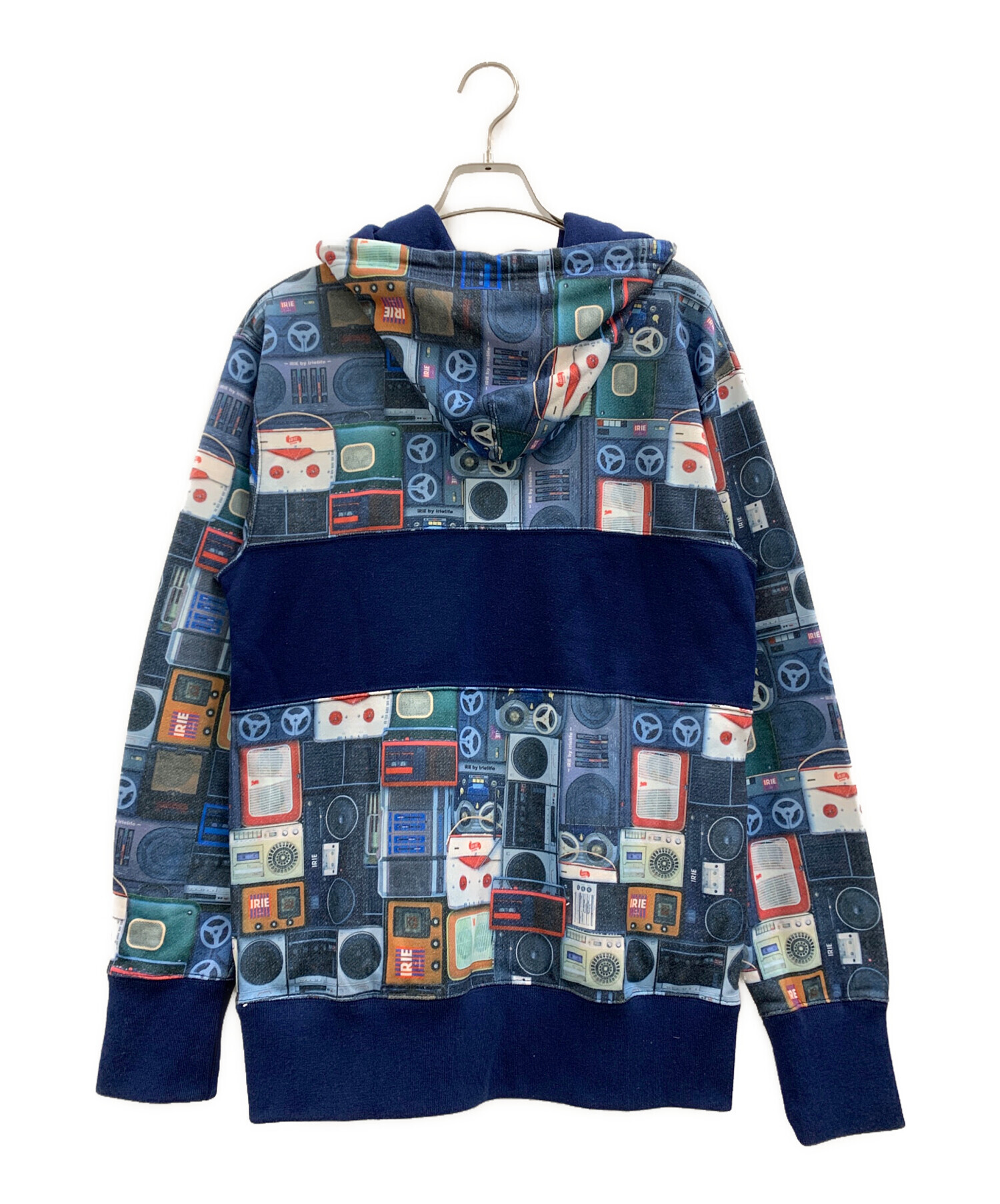 中古・古着通販】IRIE (イリエ) IRIE 総柄プルオーバーパーカー