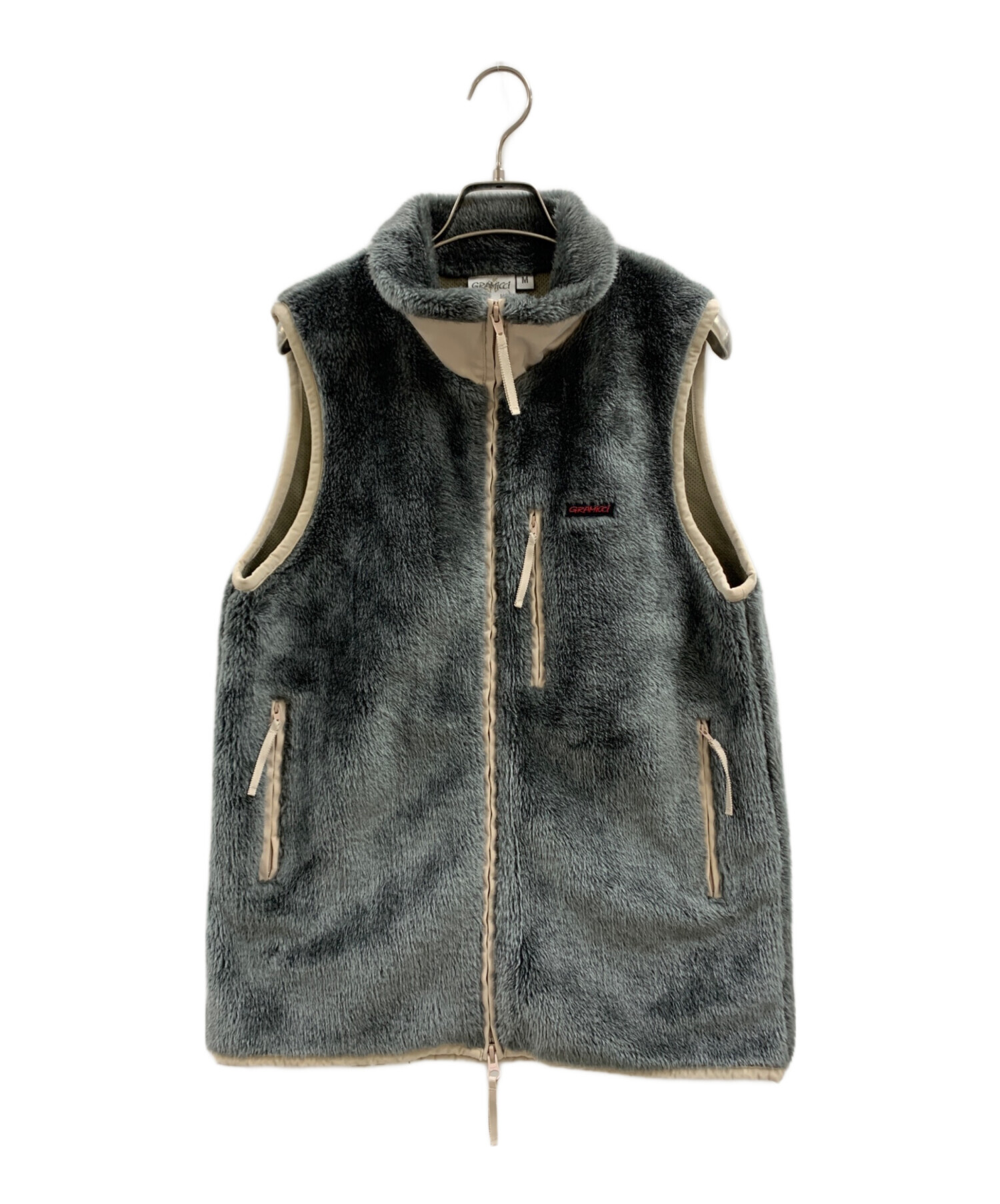 中古・古着通販】GRAMICCI (グラミチ) GRAMICCI ファーベスト グレー