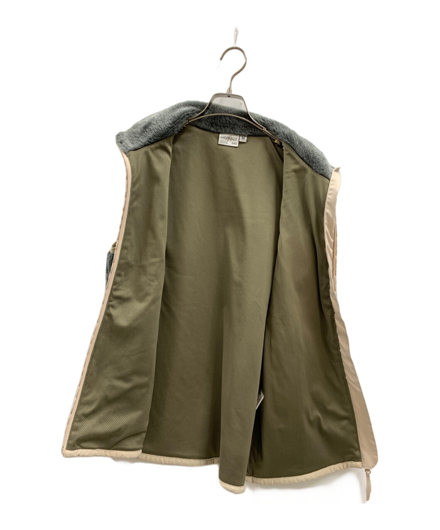 中古・古着通販】GRAMICCI (グラミチ) GRAMICCI ファーベスト グレー