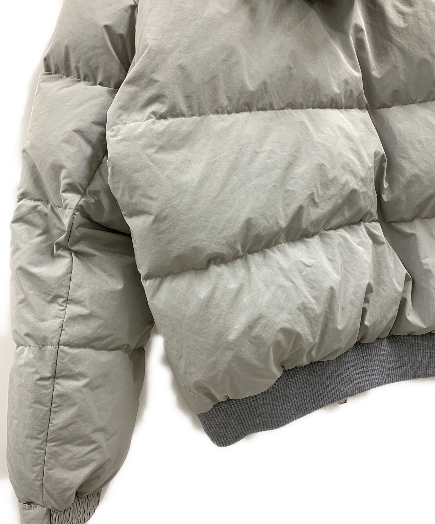 k*☆様 TATRAS フード付きグレー ダウンジャケット サイズ2 中古・古着通販】TATRAS (タトラス) TATRAS ダウンジャケット グレー