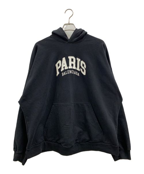 BALENCIAGA 17FW 旧ロゴ パーカー 中古・古着通販】BALENCIAGA