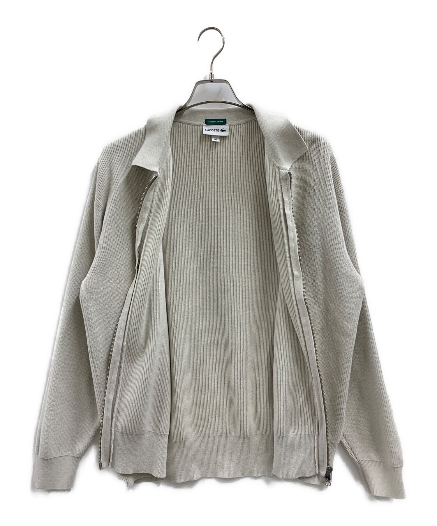 中古・古着通販】LACOSTE (ラコステ) LACOSTE ジップカーディガン