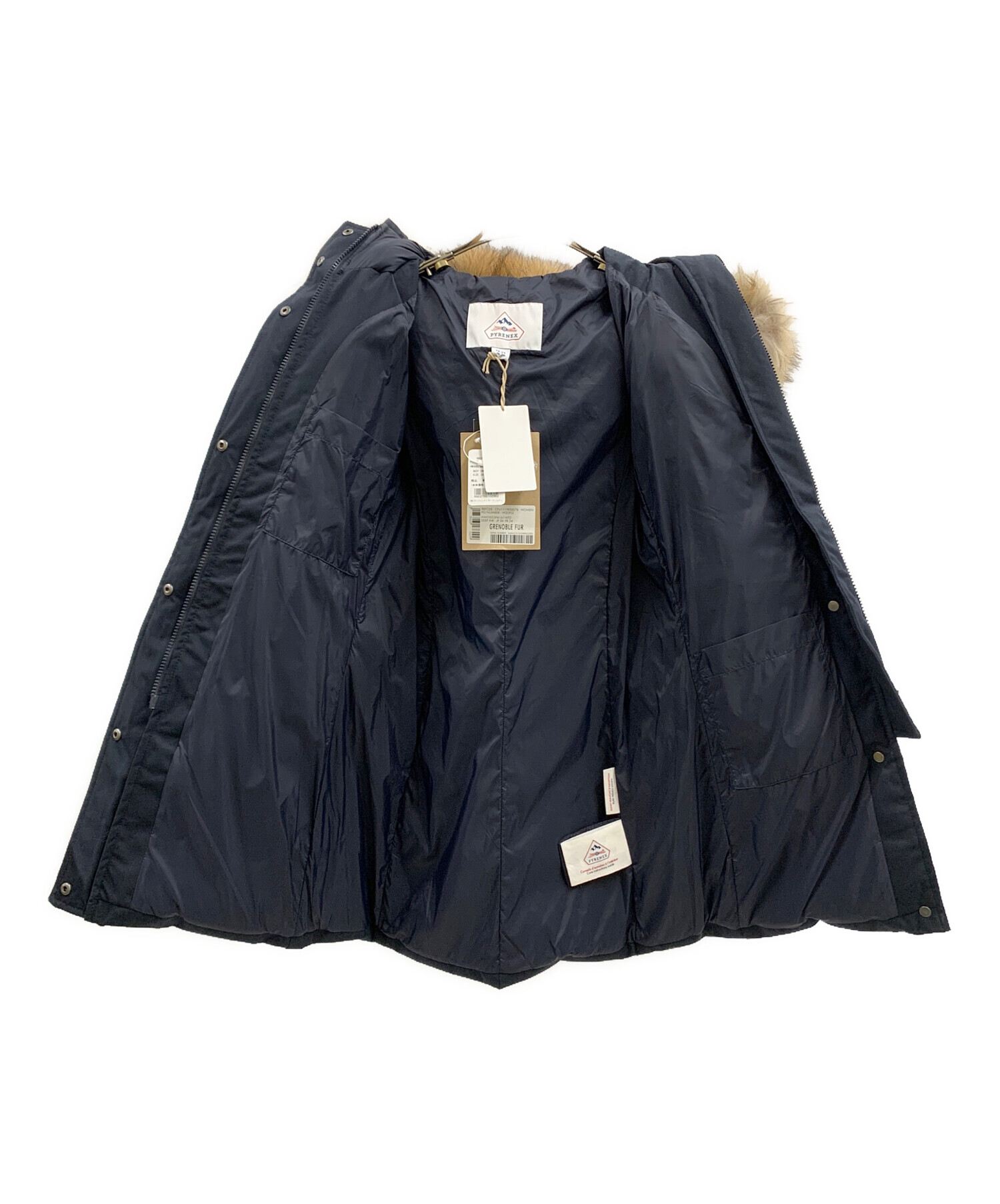 中古・古着通販】Pyrenex (ピレネックス) ダウンジャケット ブラック 