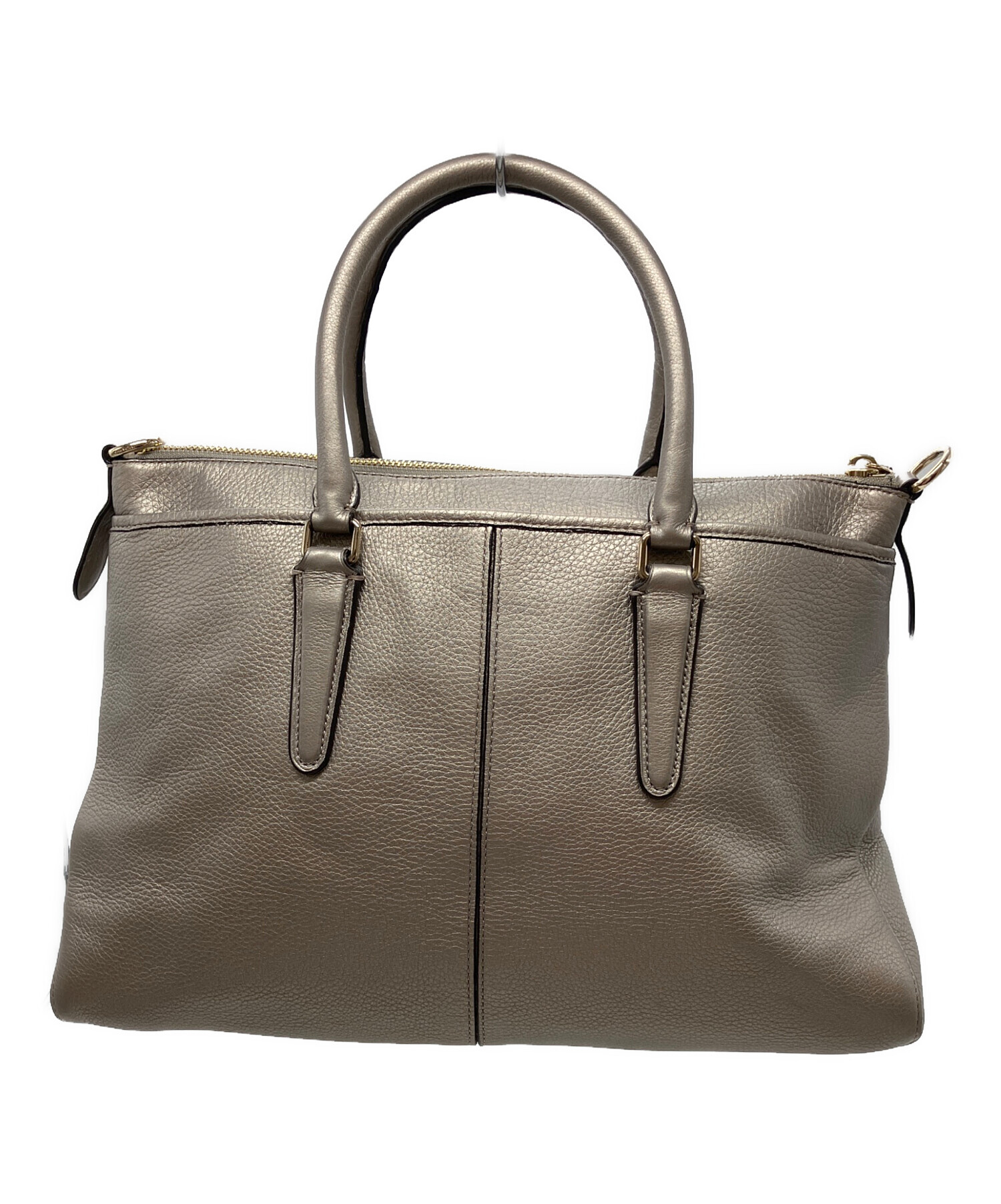 中古・古着通販】COACH (コーチ) COACH 2WAYバッグ ベージュ｜ブランド