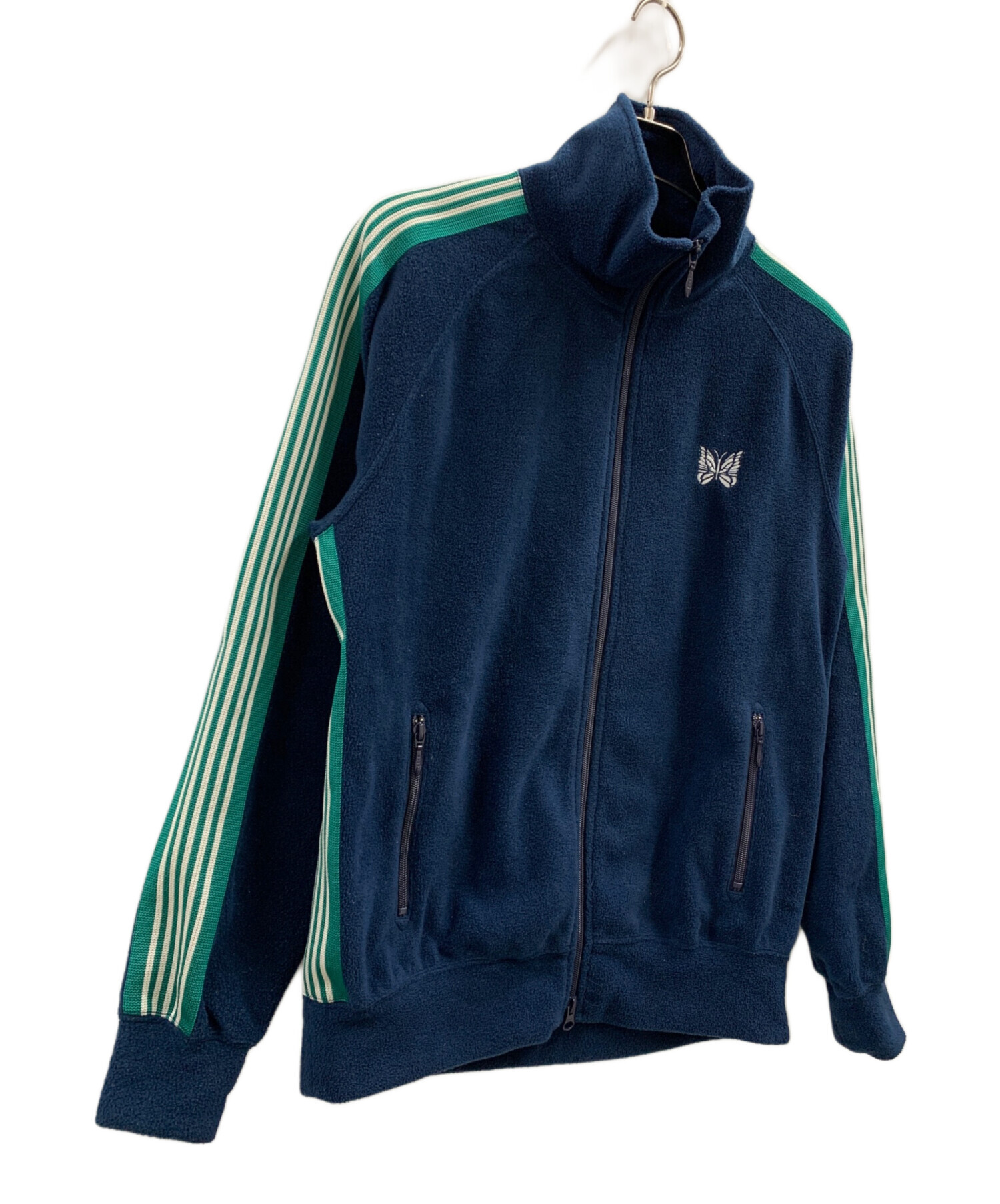 中古・古着通販】Needles (ニードルズ) フリースジャケット ネイビー