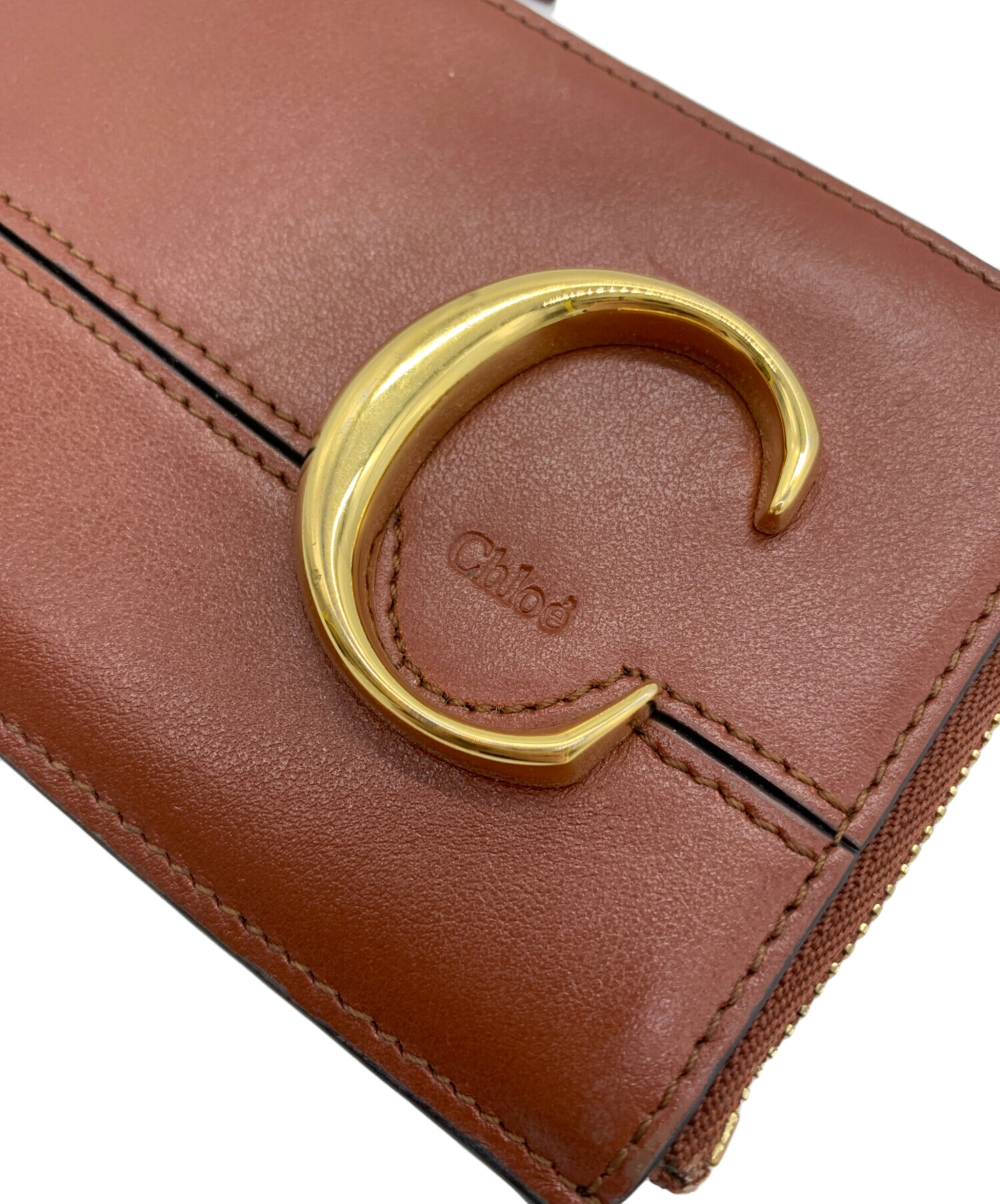 中古・古着通販】Chloe (クロエ) Chloe フラグメントケース ブラウン 