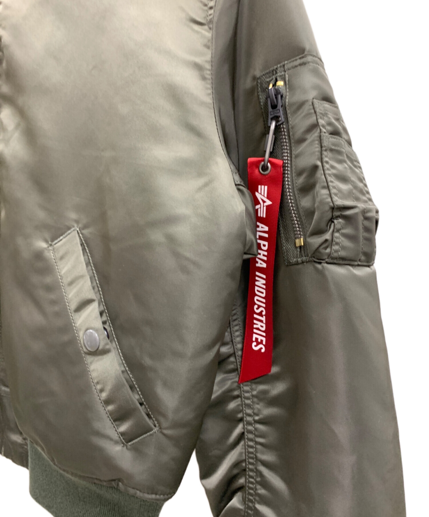 ALPHA 5Lサイズリバーシブルジャケット 中古・古着通販】ALPHA INDUSTRIES (アルファ インダストリーズ) ALPHA