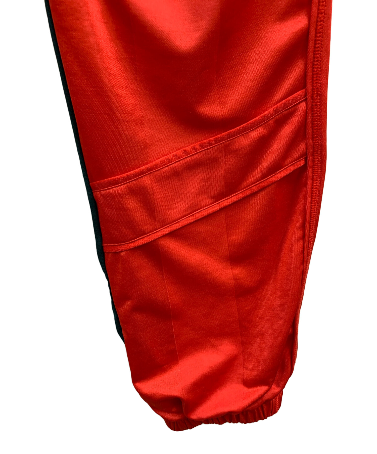 新品未使用タグ付き　アレキサンダーマックイーン　サイドラインパンツ　46 赤　黒 中古・古着通販】McQ Alexander McQueen (マックキュー アレキサンダー