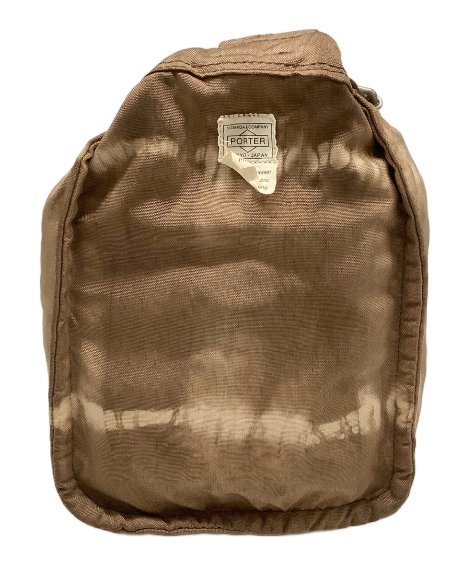 最終値下げです。PORTER ブラウン ショルダーバッグ　新品未使用　保存袋あり 中古・古着通販】PORTER (ポーター) PORTER ショルダーバッグ ブラウン