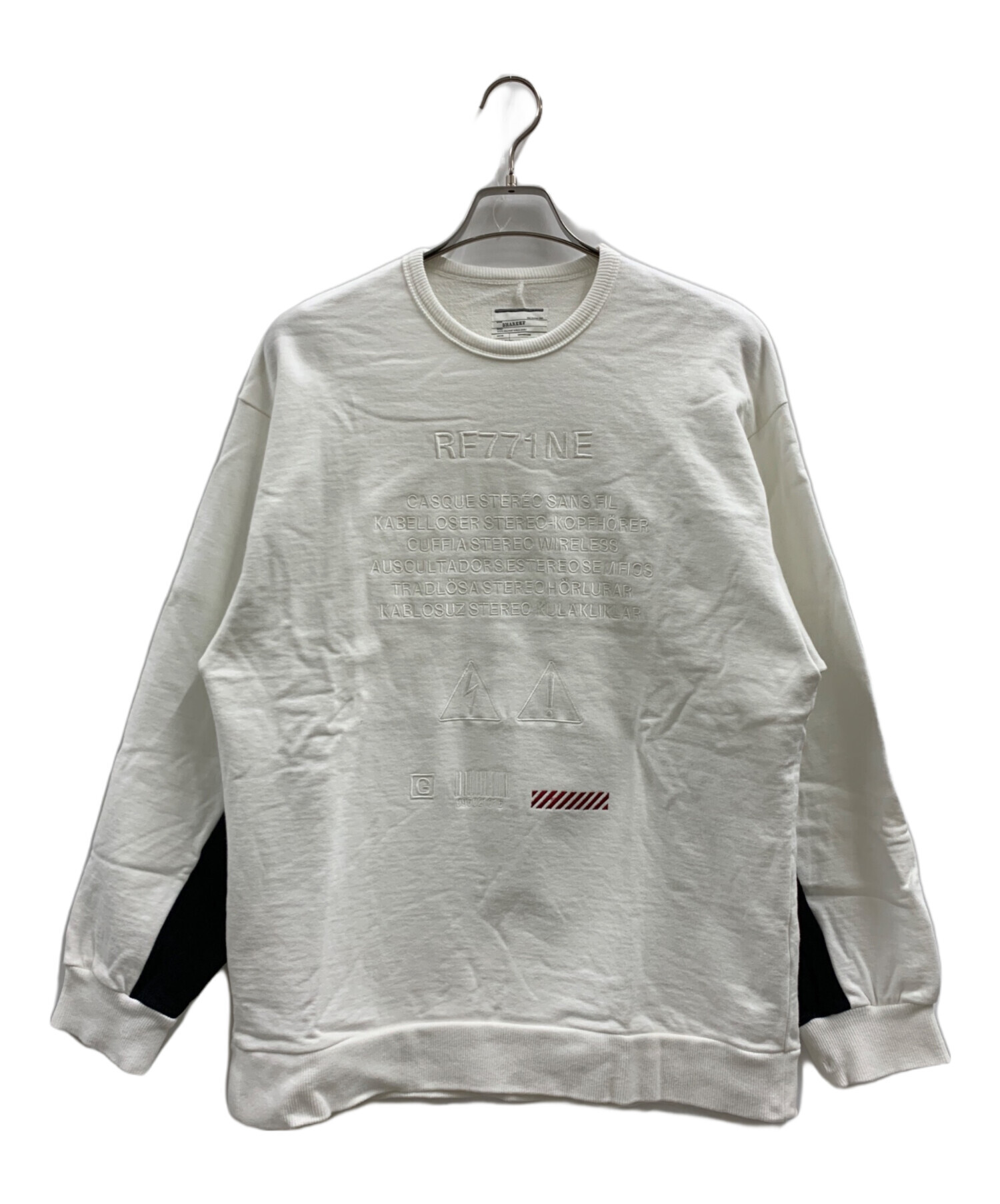 中古・古着通販】SHAREEF (シャリーフ) SHAREEF スウェット ホワイト 